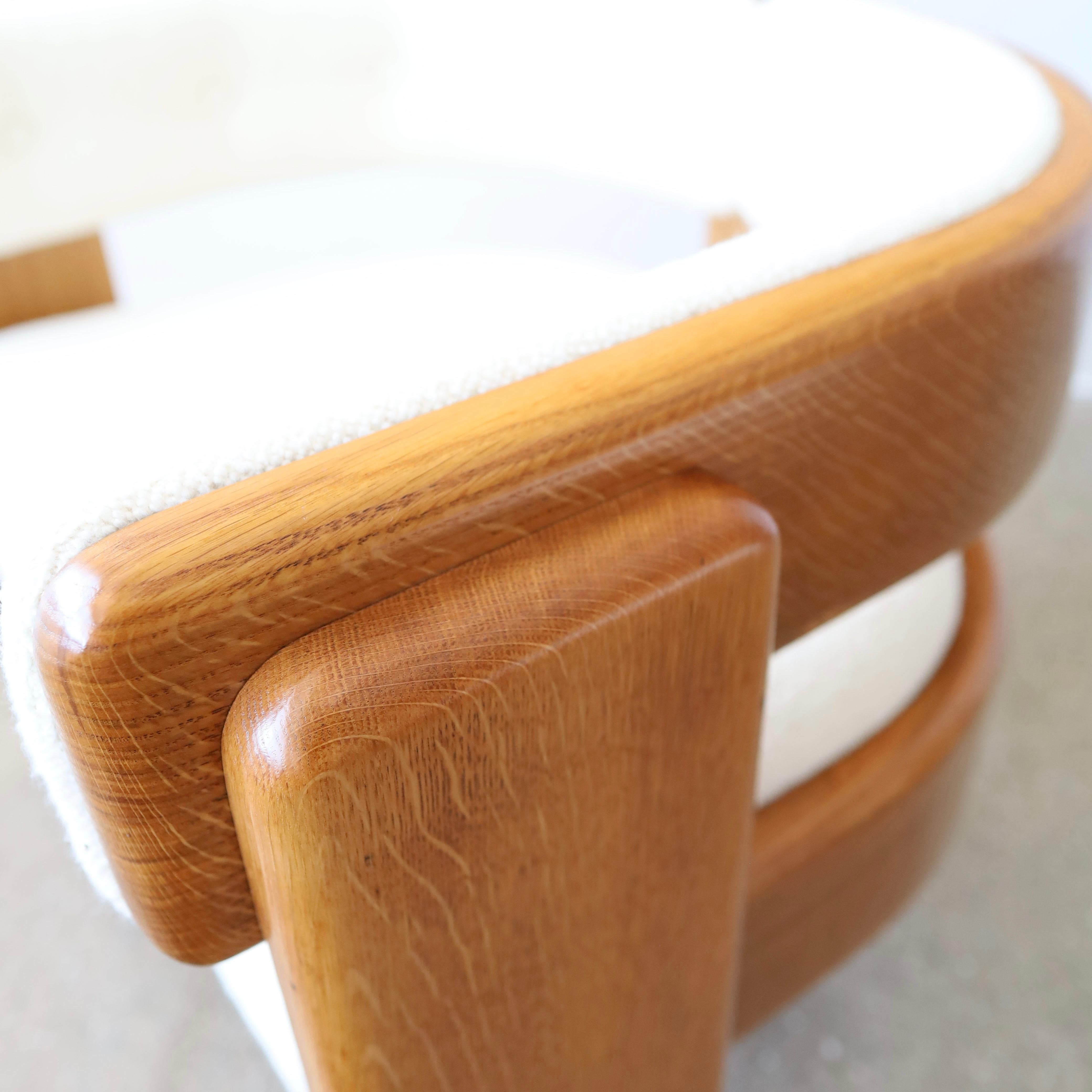 Jens Risom Chairs for Marble c. 1960s, a pair 3