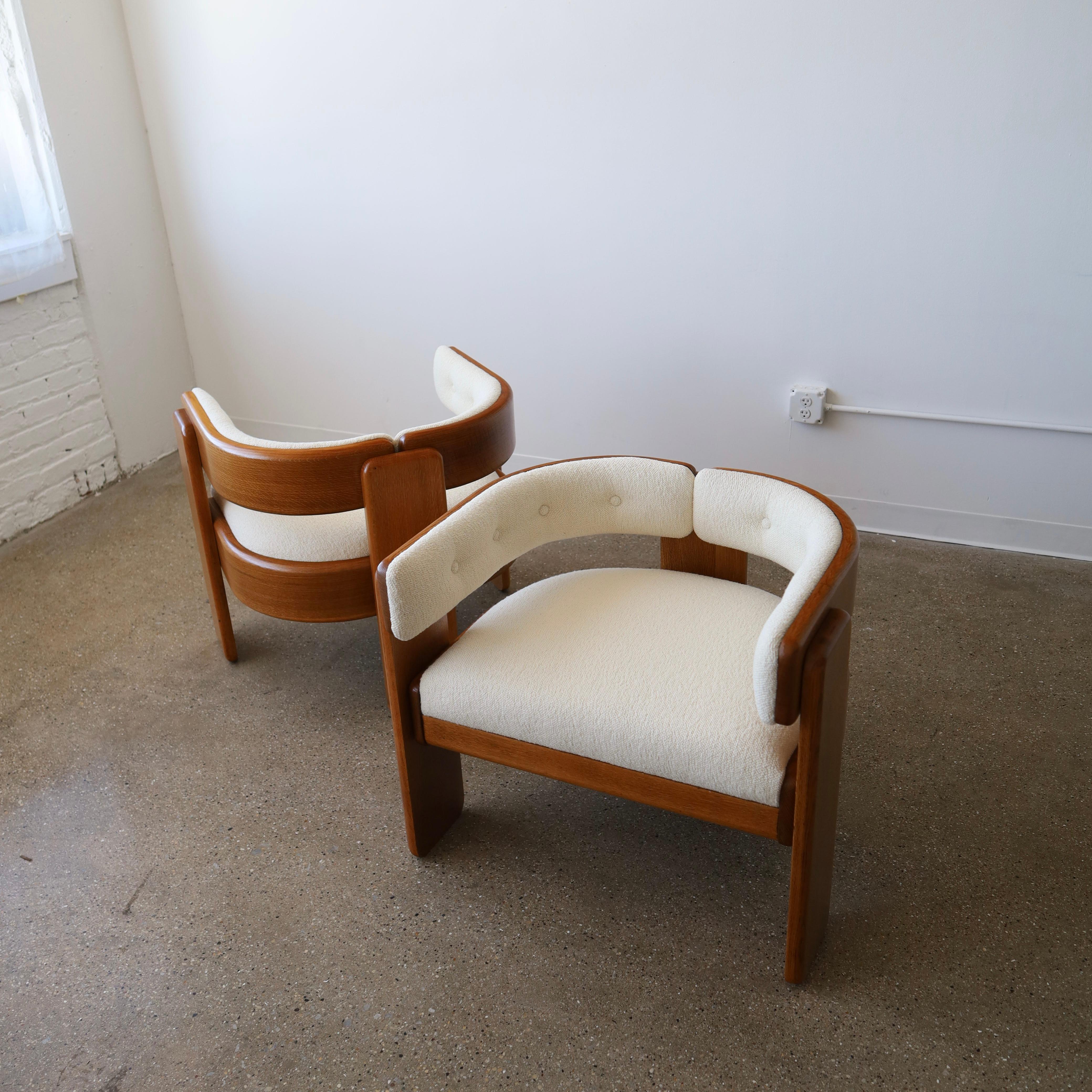 Jens Risom Chairs for Marble c. 1960s, a pair In Good Condition In Chicago, IL