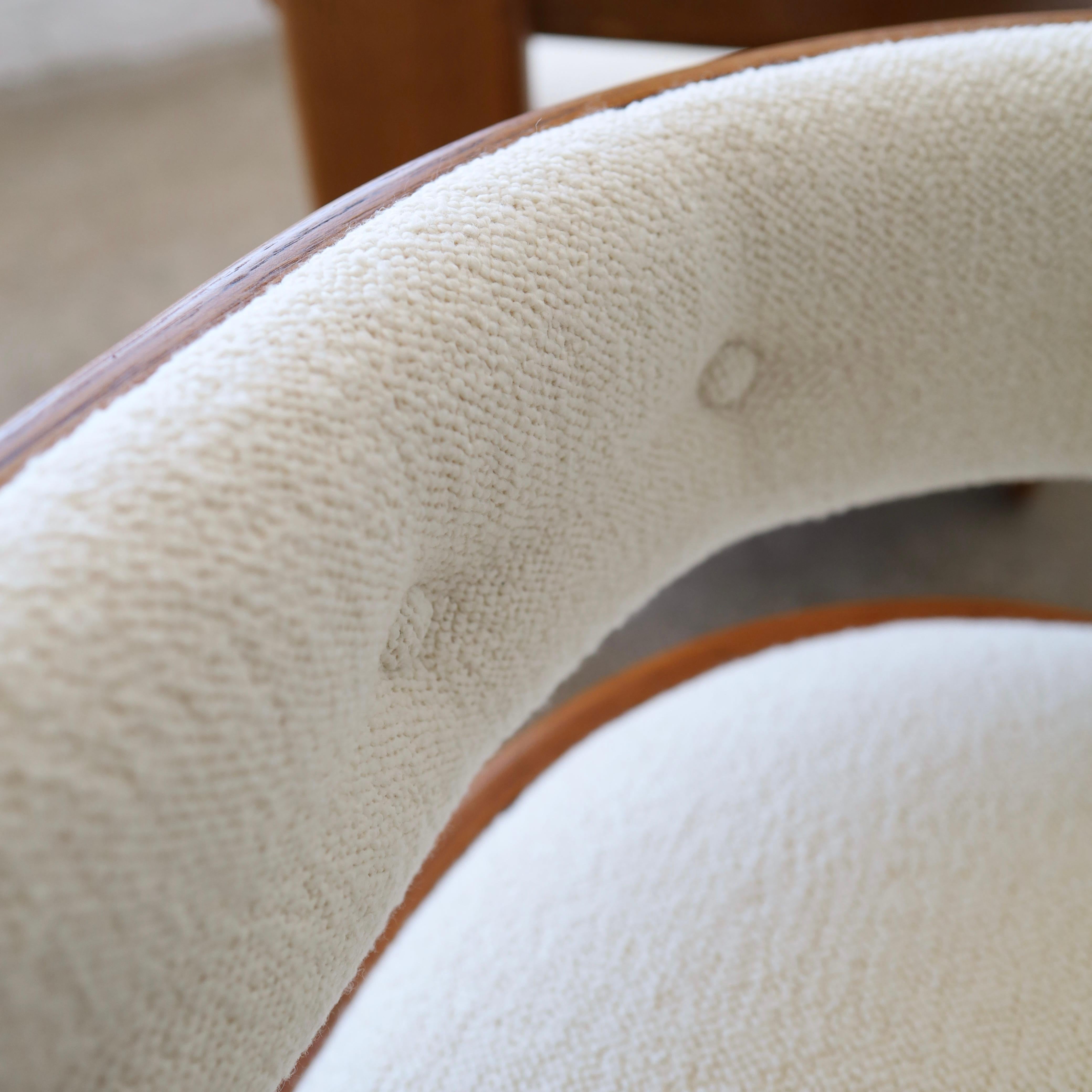 Jens Risom Chairs for Marble c. 1960s, a pair 1