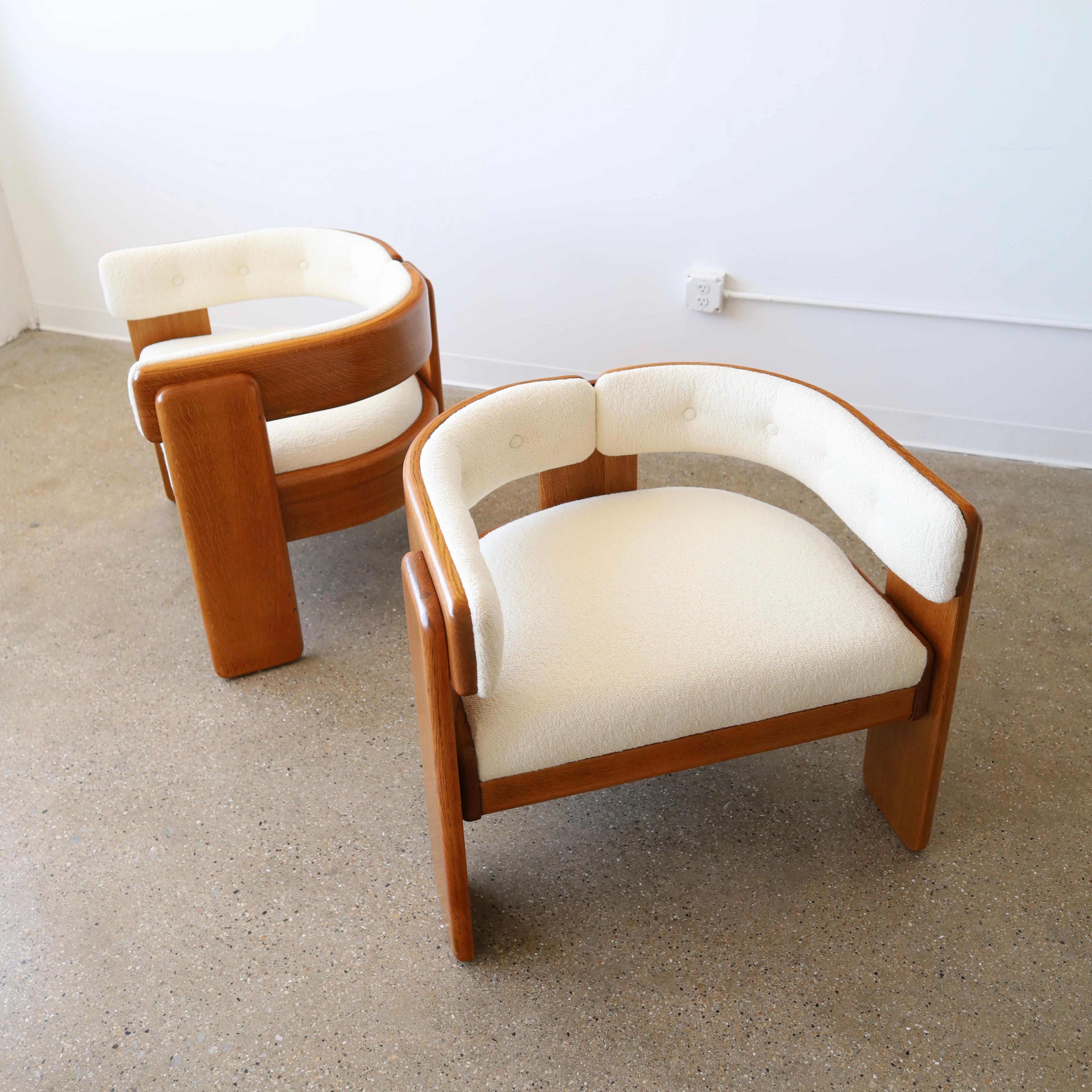 Jens Risom Chairs for Marble c. 1960s, a pair 2