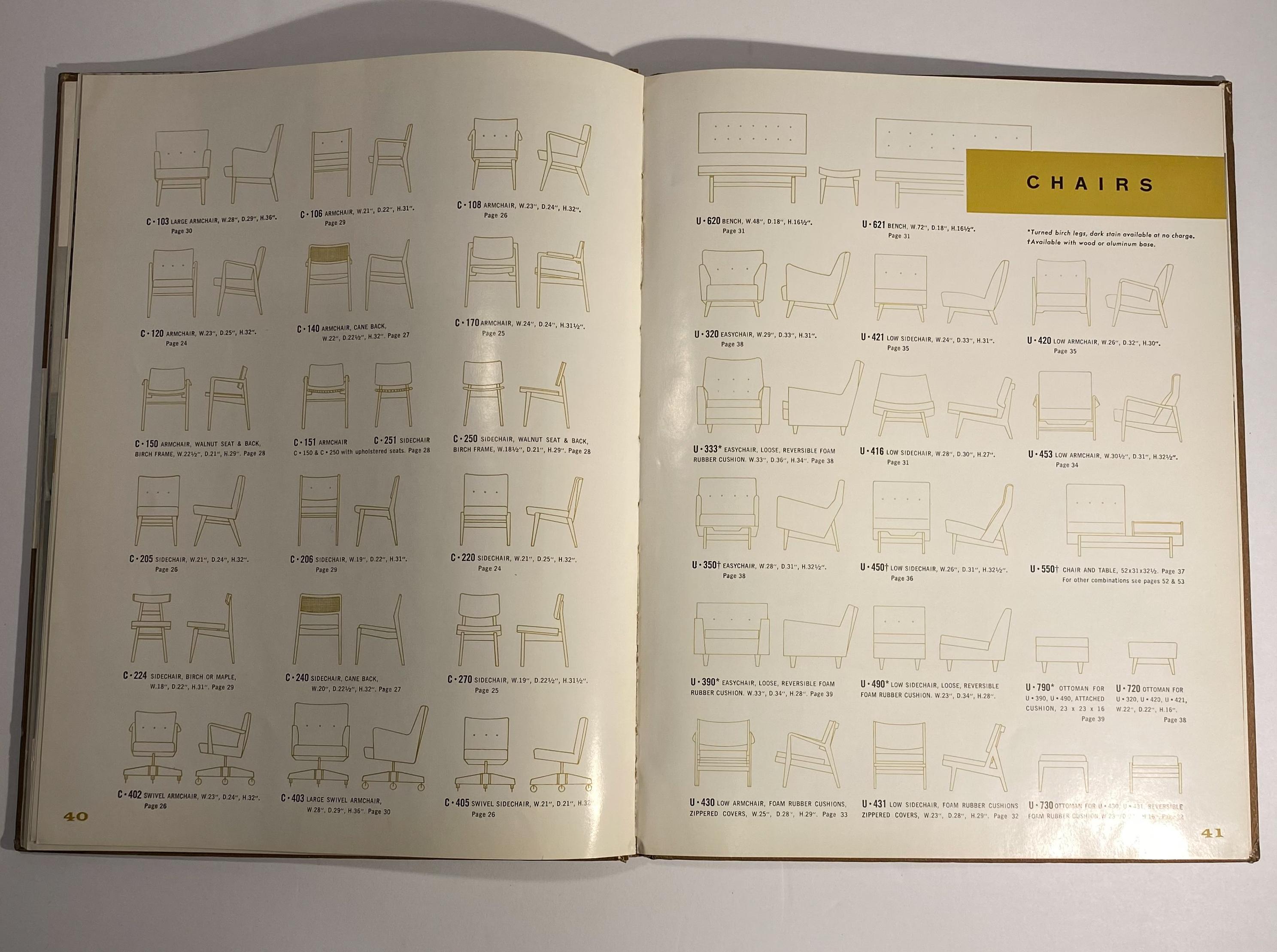 Mid-20th Century Jens Risom Contemporary Furniture Catalog