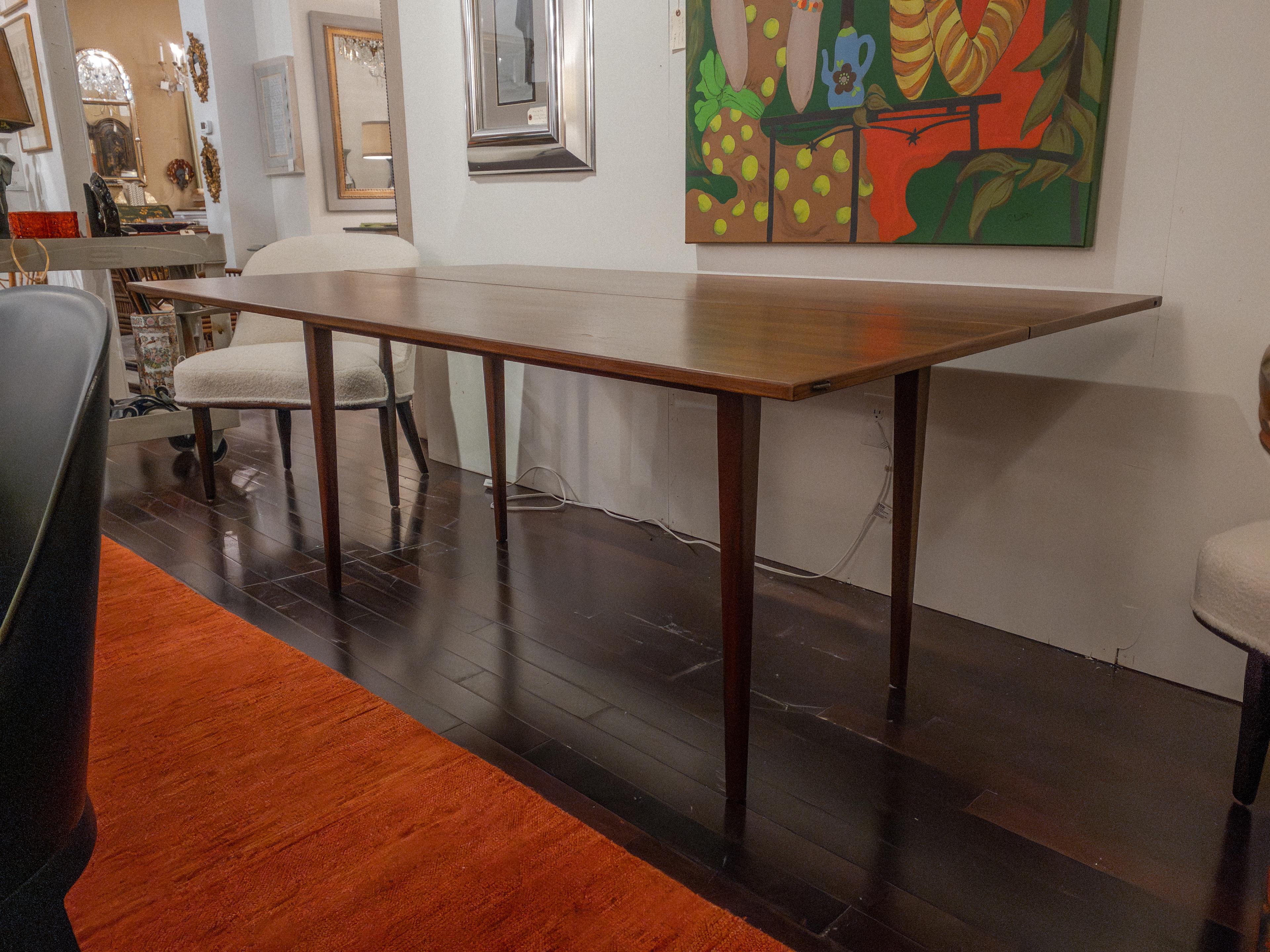 Jens Risom Convertible Dining Table or Console 10