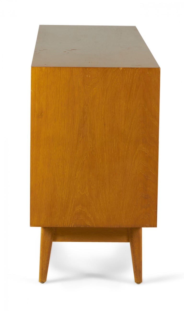 Jens Risom Danish MidCentury Blond Oak 6Drawer Dresser For Sale at
