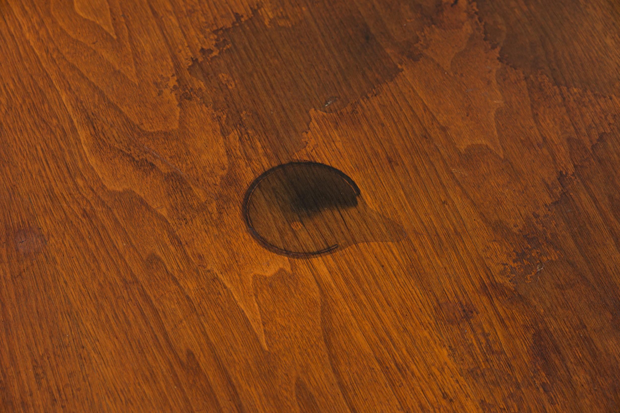 Jens Risom Danish Mid-Century Circular Walnut Revolving Lazy Susan Coffee Table For Sale 5