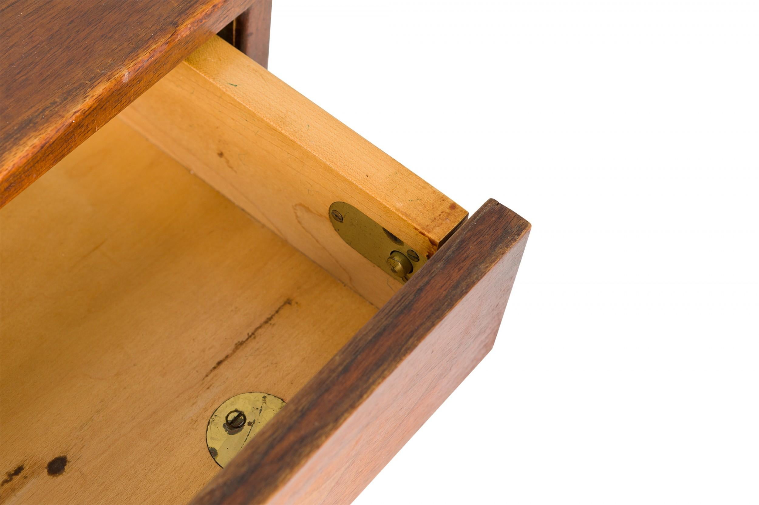 Jens Risom Danish Mid-Century Walnut 8-Drawer Dresser / Writing Desk For Sale 4