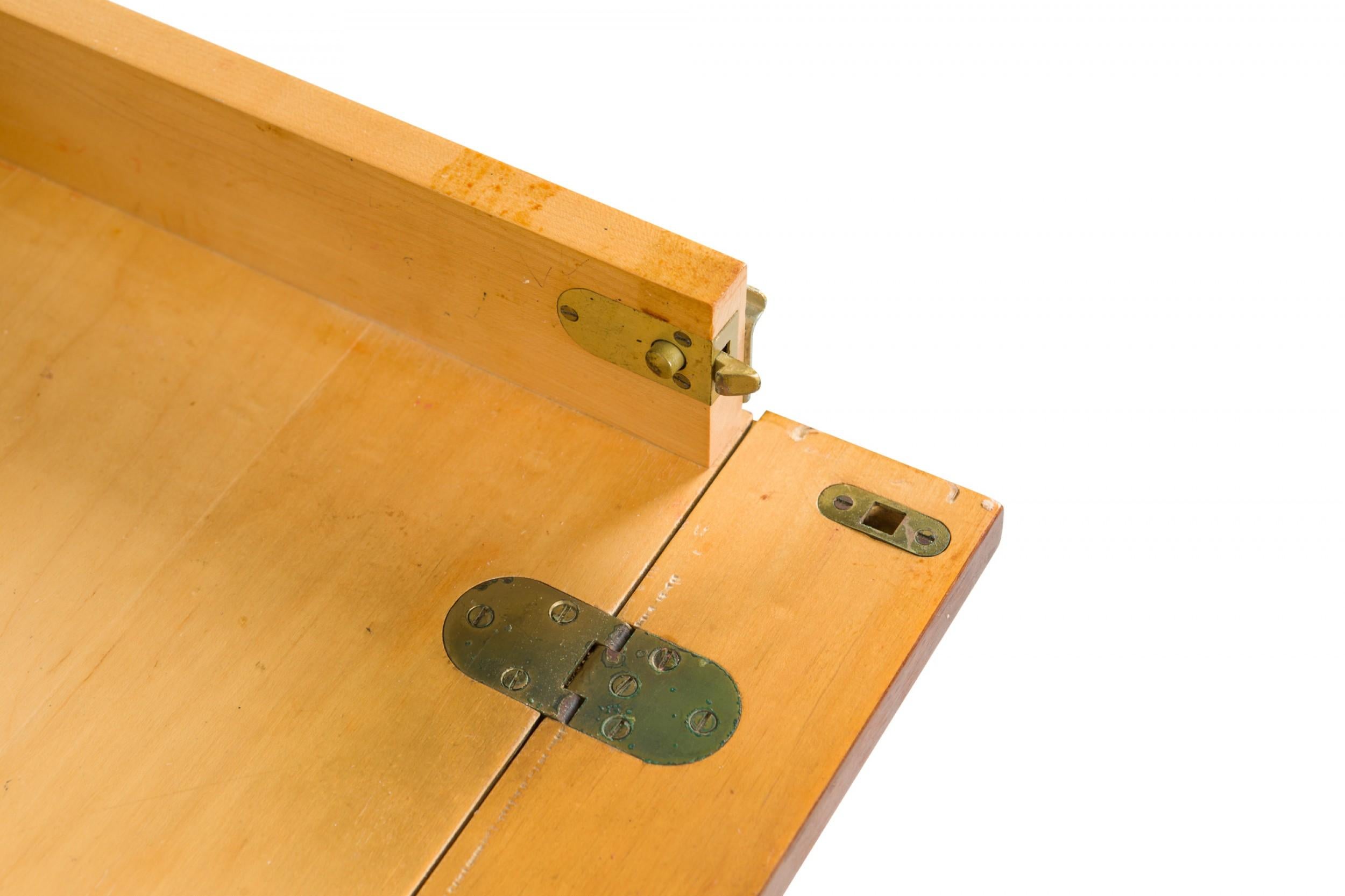 Jens Risom Danish Mid-Century Walnut 8-Drawer Dresser / Writing Desk For Sale 7