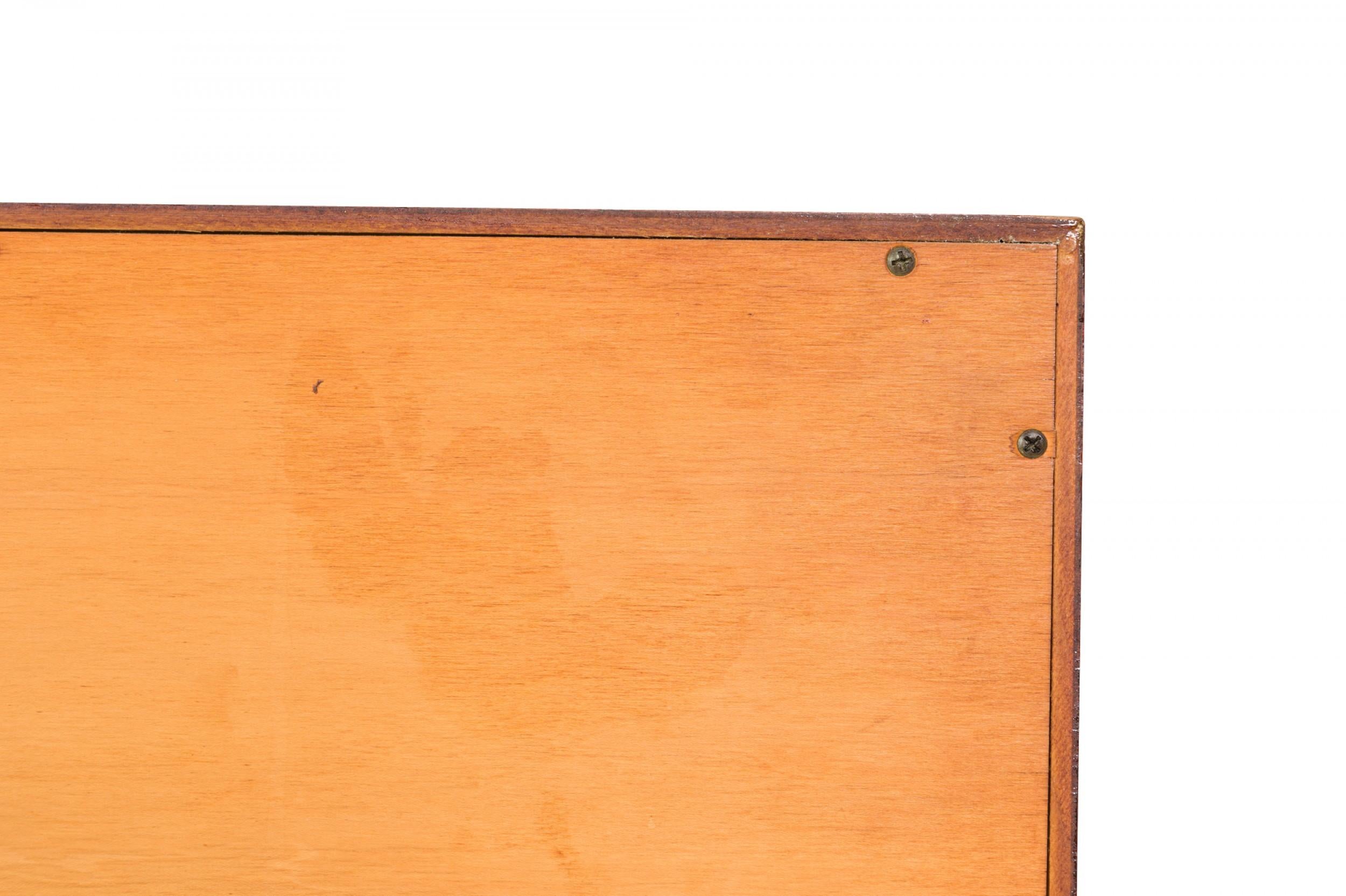 Jens Risom Danish Mid-Century Walnut 8-Drawer Dresser / Writing Desk For Sale 3