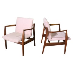 Retro Jens Risom Designed Armchairs - 1960