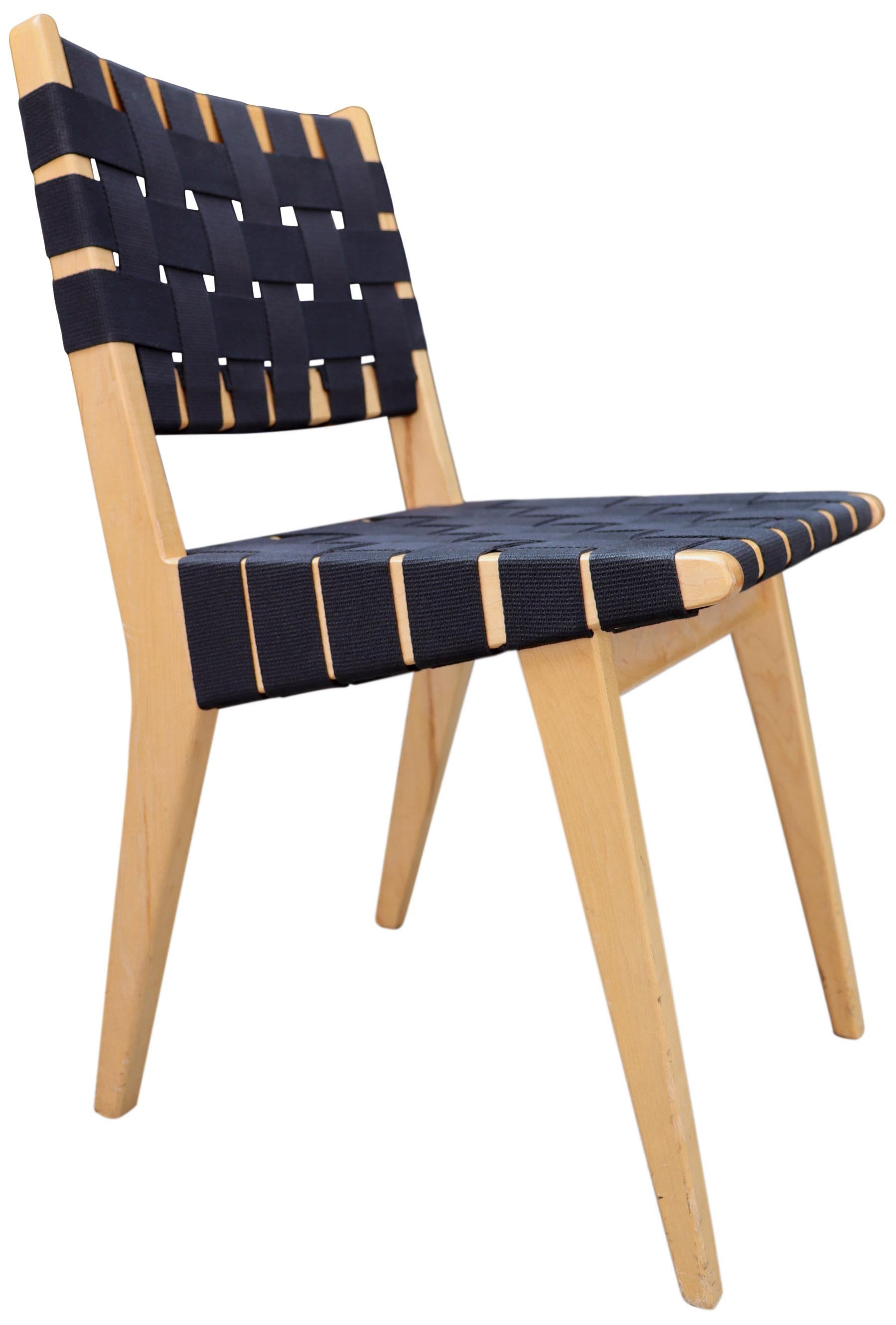 Jens Risom Dining Chairs for Knoll In Good Condition In BROOKLYN, NY