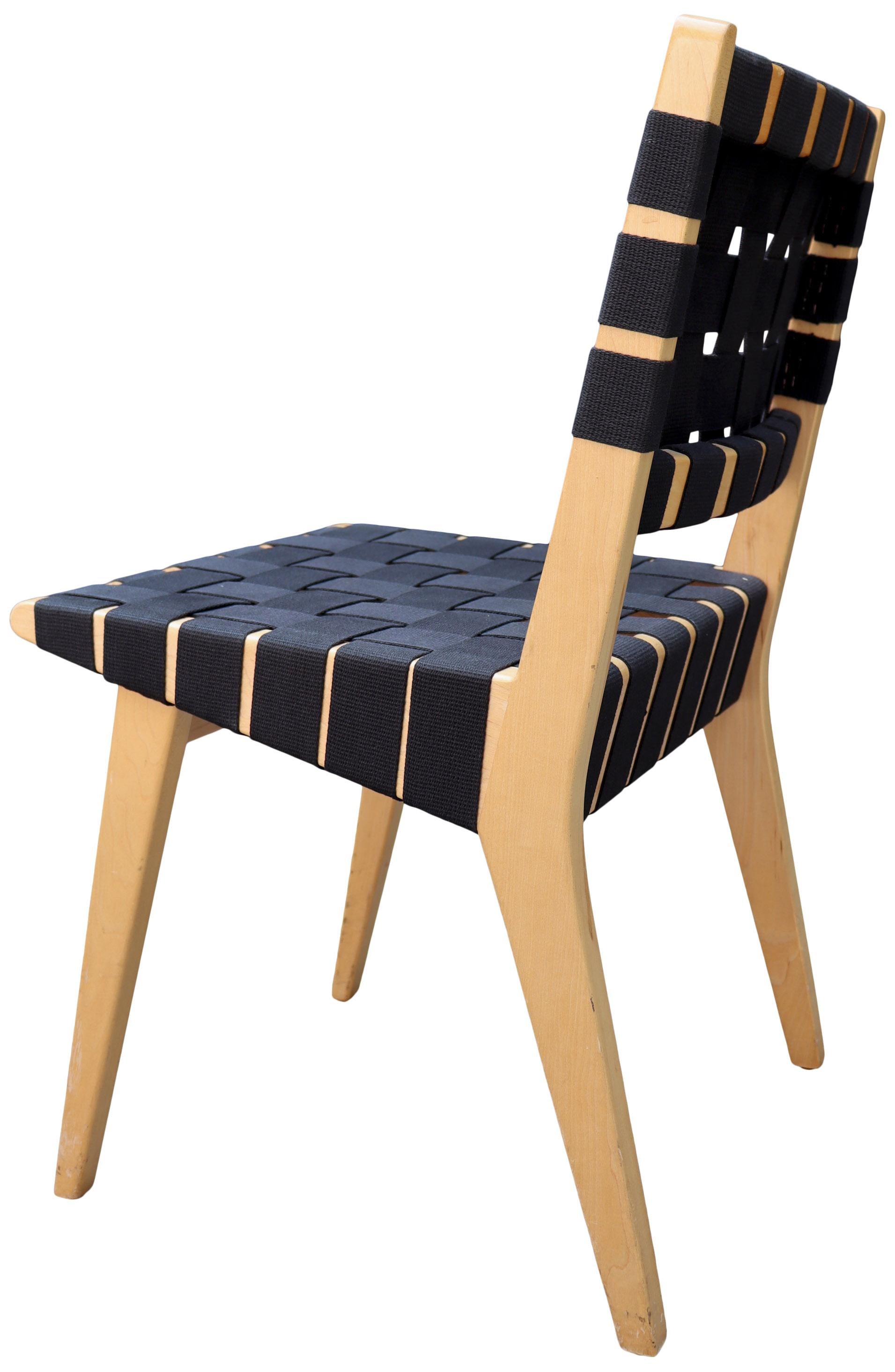 20th Century Jens Risom Dining Chairs for Knoll