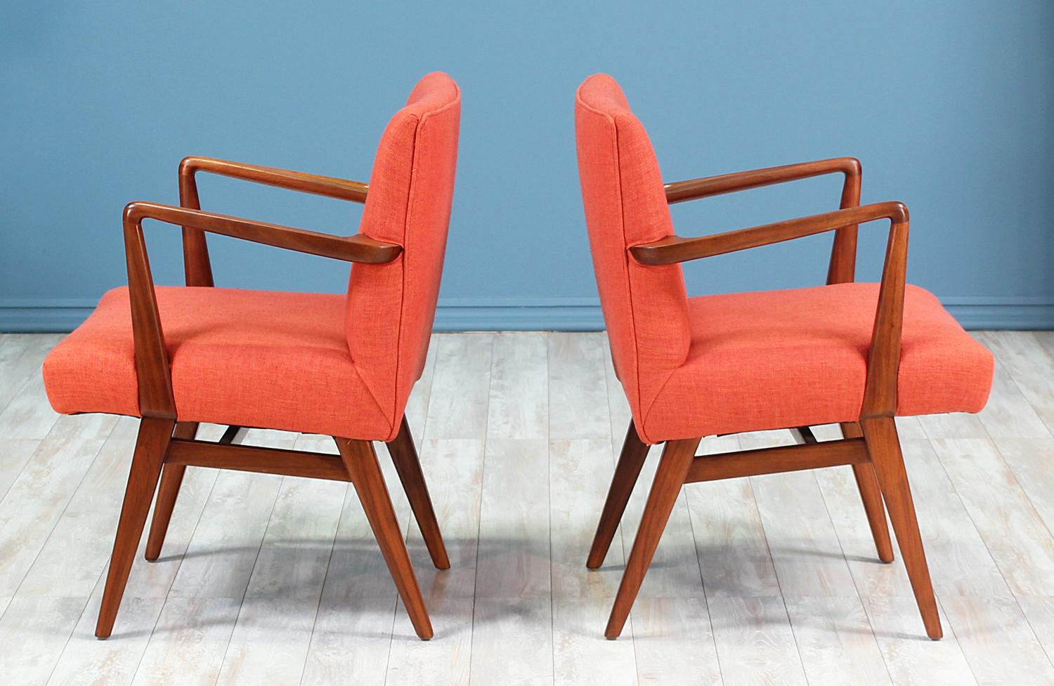 American Jens Risom Easy Chairs for Knoll
