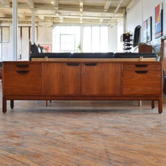Jens Risom Executive Walnut Credenza