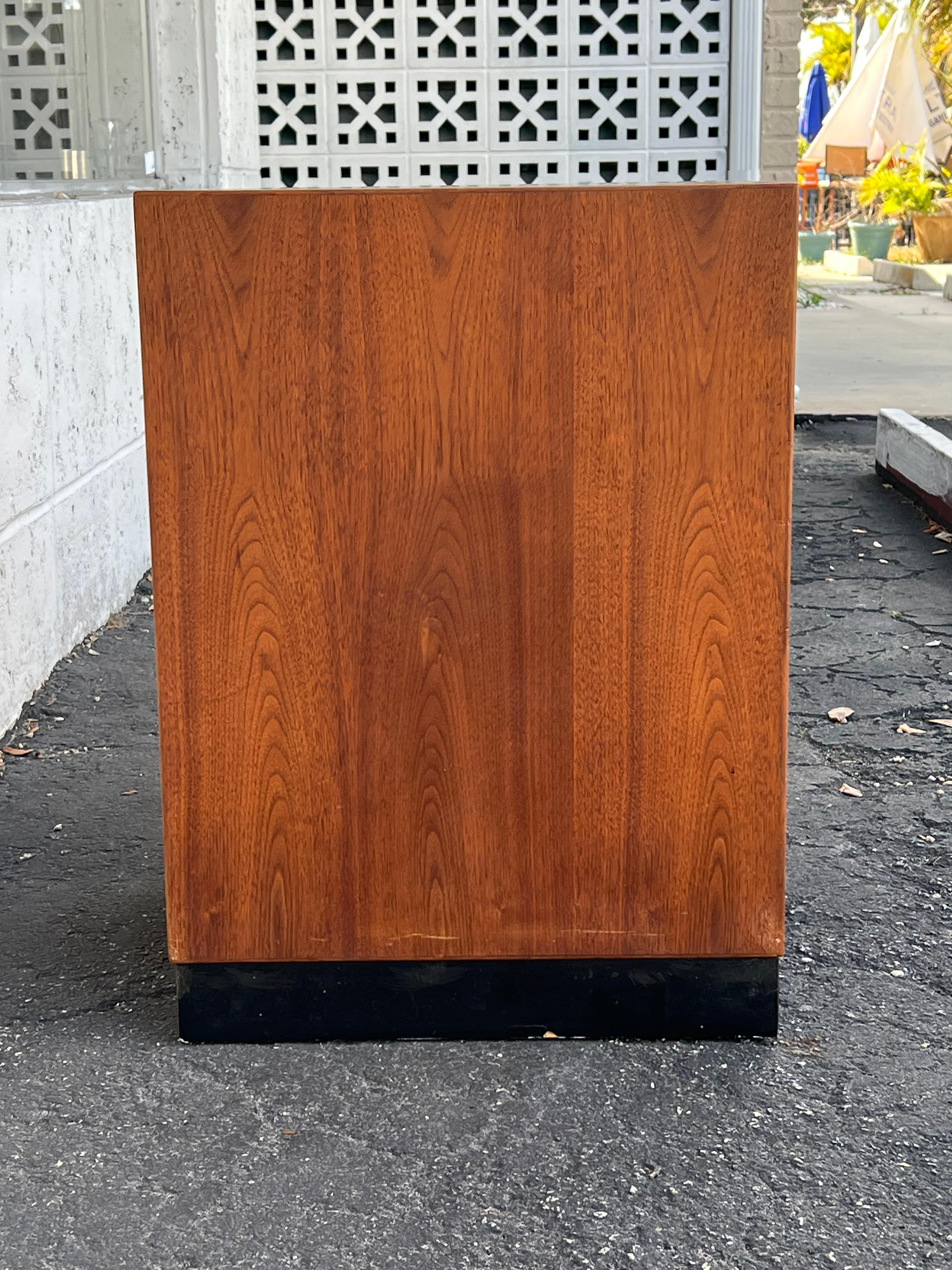 Mid-20th Century Jens Risom Filing Cabinet in Walnut