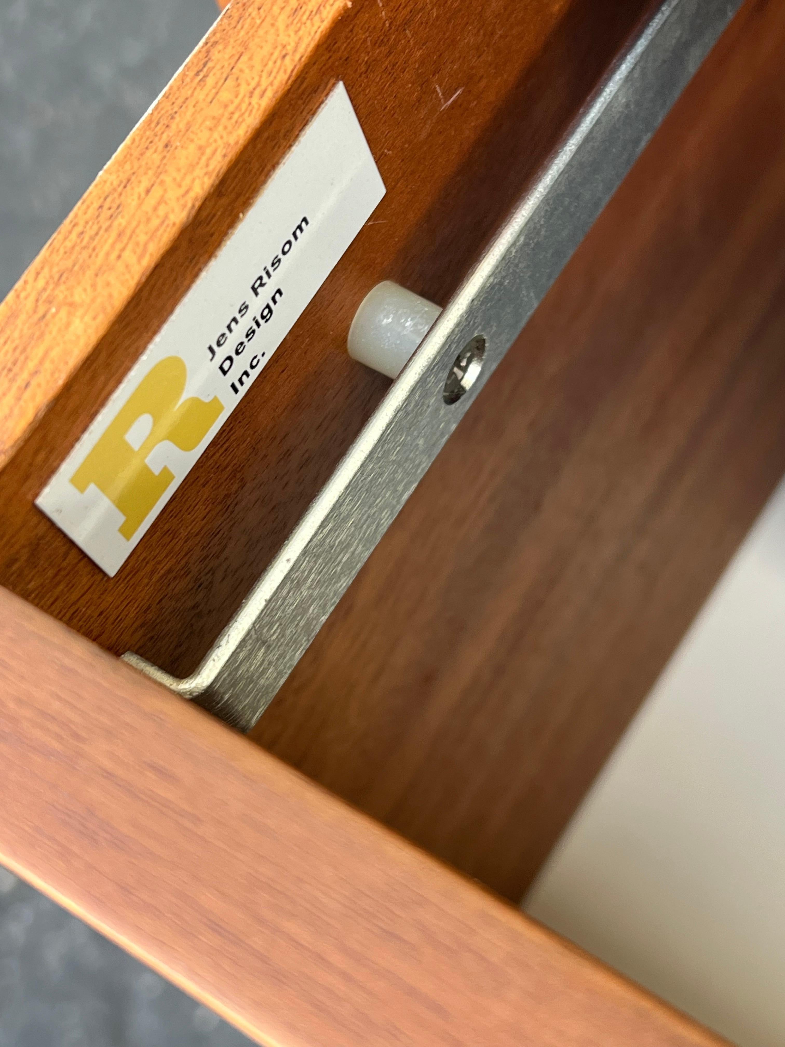 Jens Risom Filing Cabinet in Walnut 1