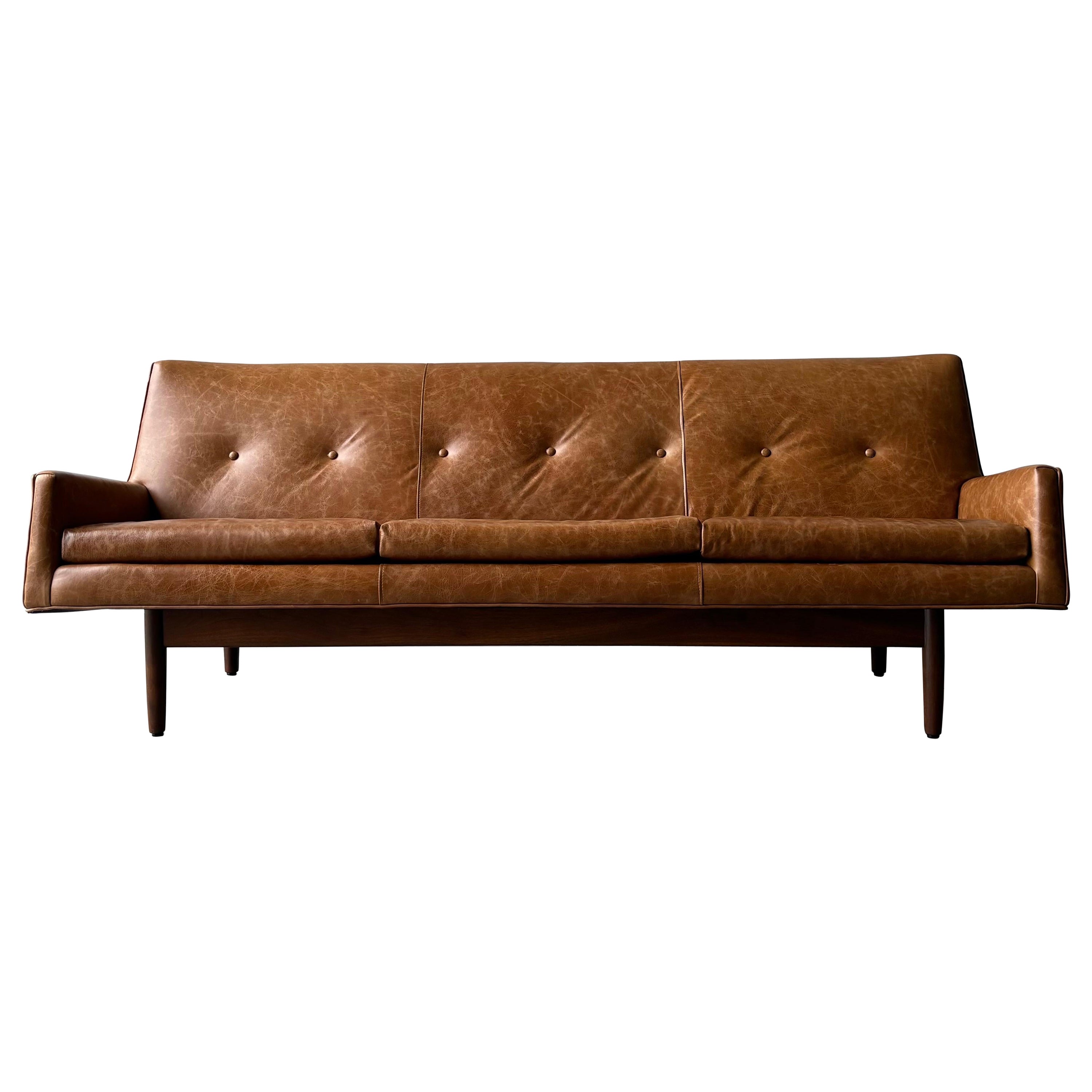 Jens Risom Floating Sofa, 1960s For Sale
