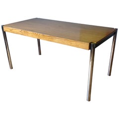 Table pliante Jens Risom:: bureau ou salle à manger