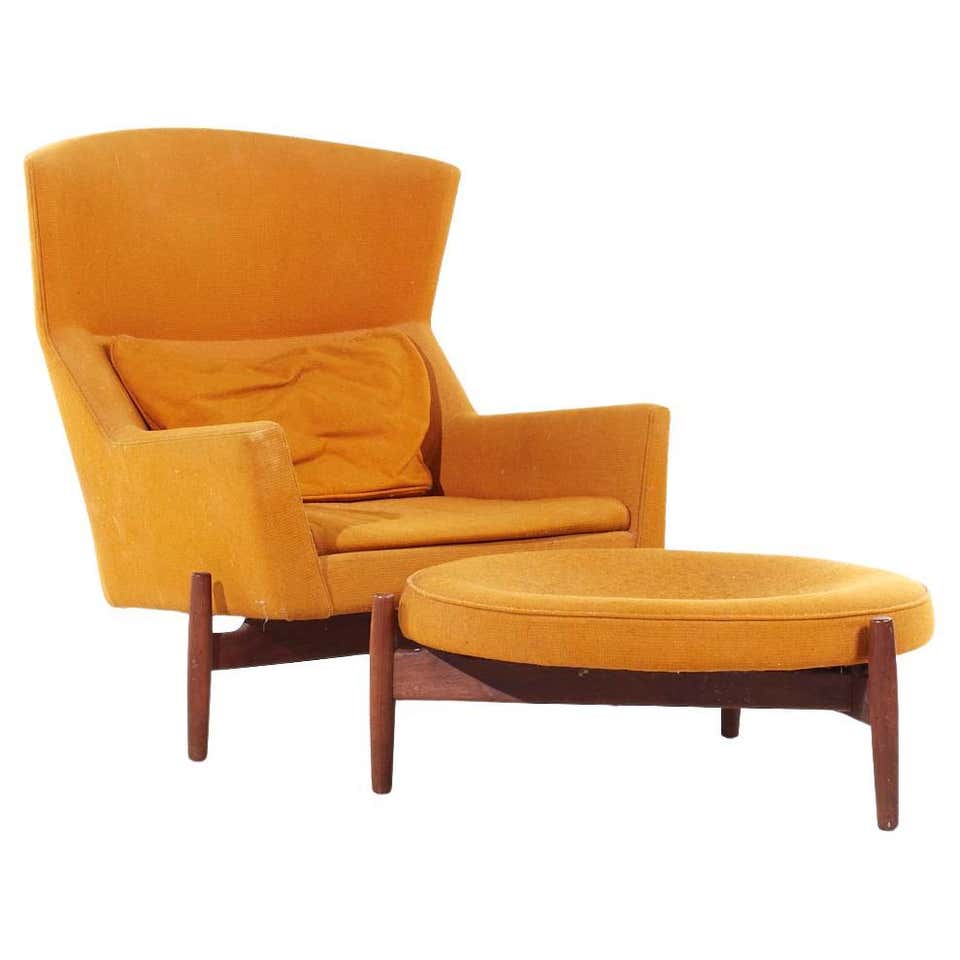 Jens Risom Lounge Chairs - 58 For Sale at 1stDibs | risom chair, jens ...