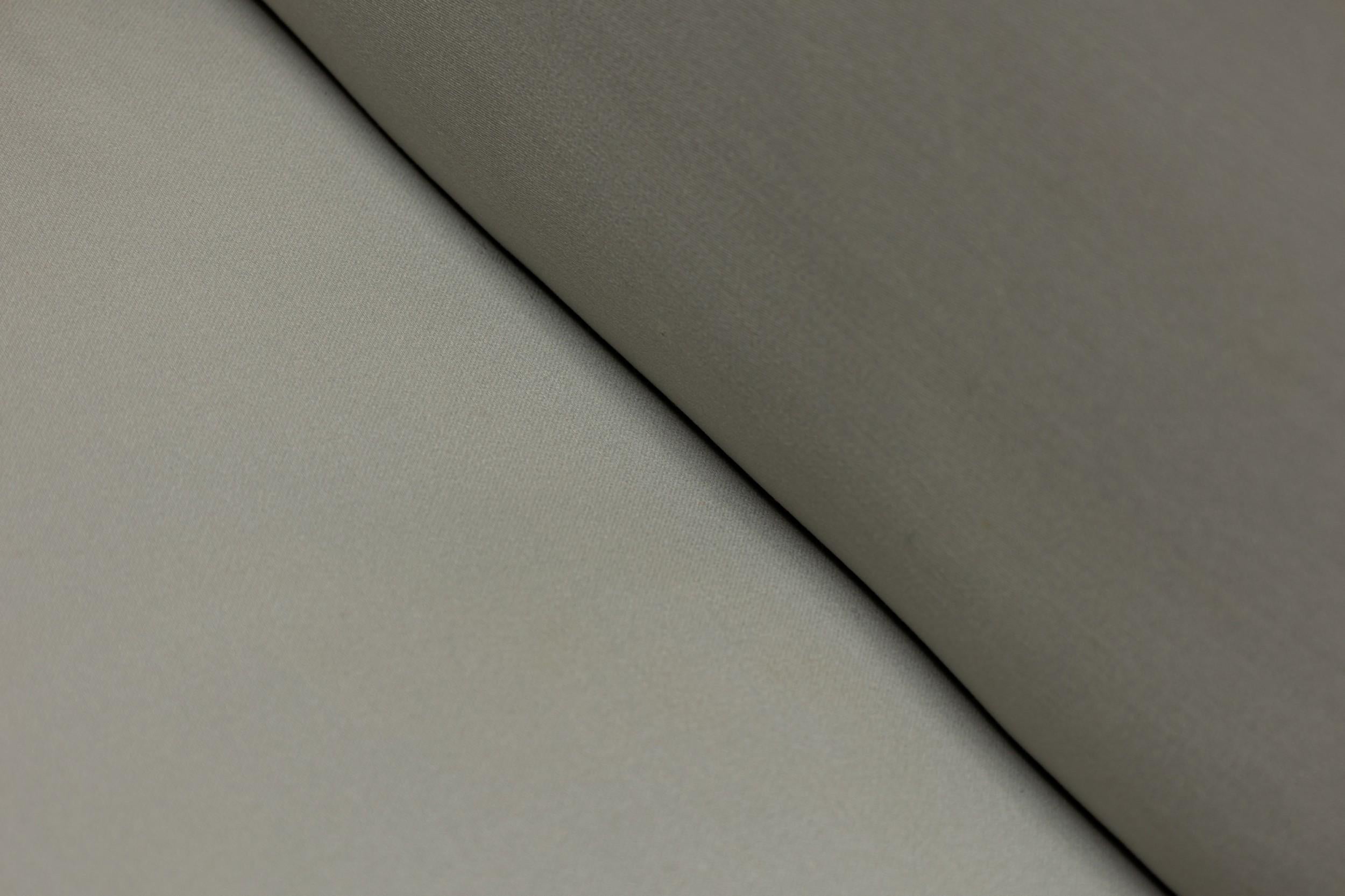 Fabric Jens Risom for Knoll Light Gray Upholstered Blonde Wood Slipper / Side Chair For Sale