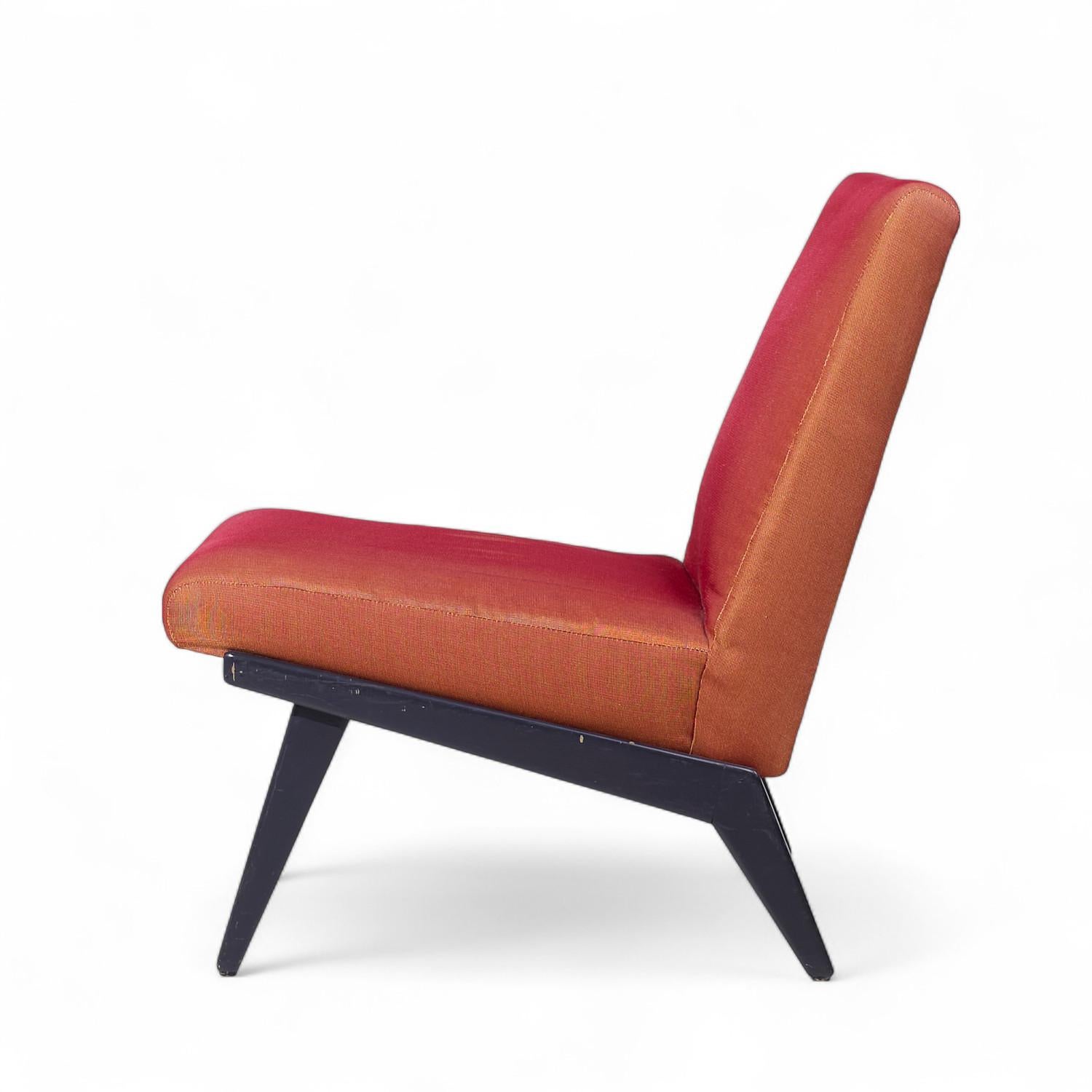 Jens Risom für Knoll Mid Century Slipper Chair (amerikanisch) im Angebot