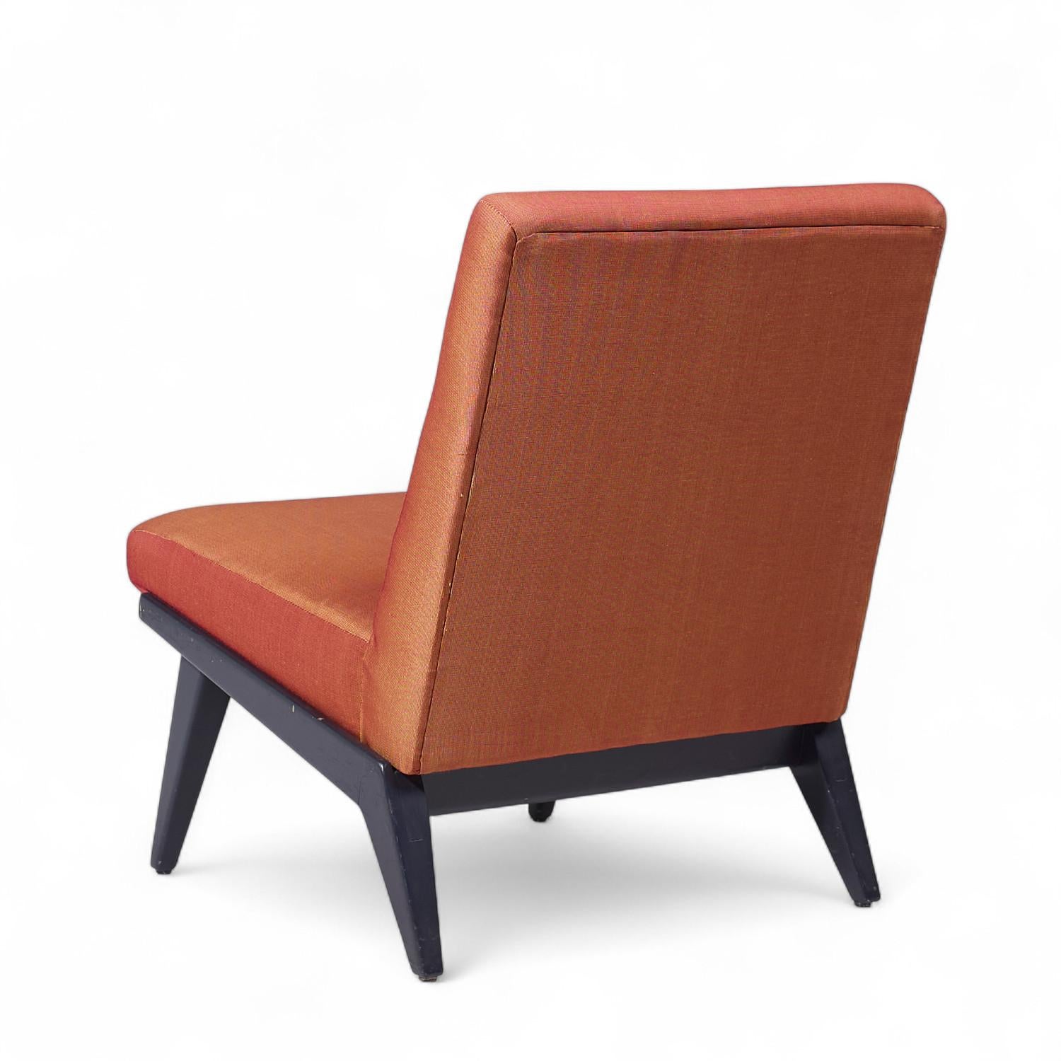 Jens Risom für Knoll Mid Century Slipper Chair im Zustand „Gut“ im Angebot in Countryside, IL