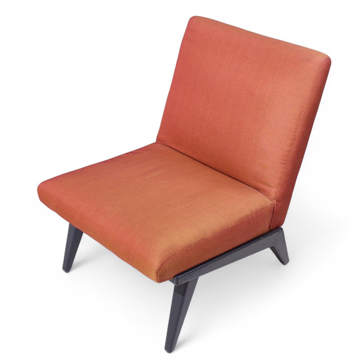 Jens Risom für Knoll Mid Century Slipper Chair im Angebot 2