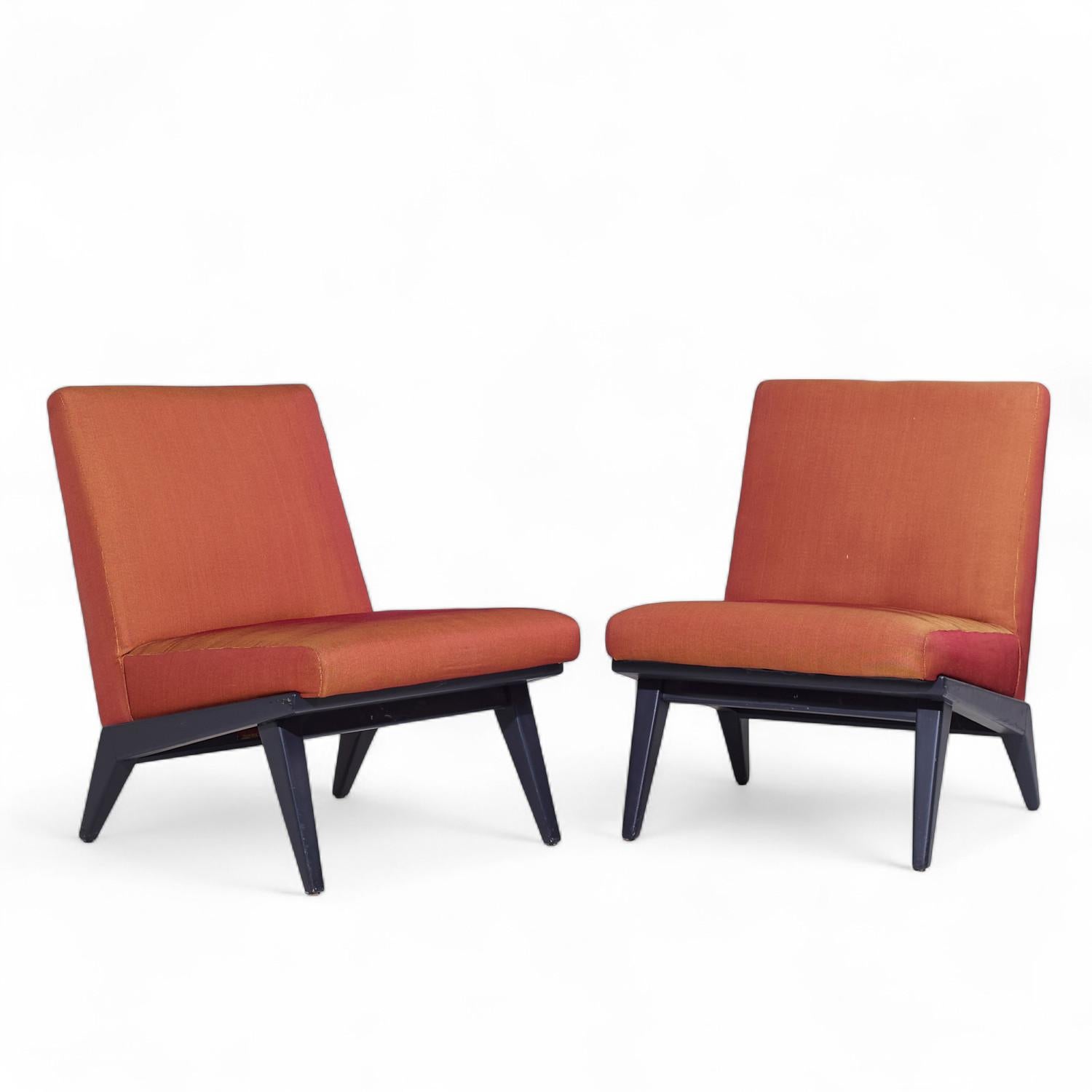 Jens Risom per Knoll - Sedie Slipper di metà secolo - Coppia

Ogni sedia misura: 24 di larghezza x 29,5 di profondità x 30,75 di altezza, con un'altezza della seduta/spazio libero di 15,5 pollici.

Tutti i mobili possono essere acquistati in quello