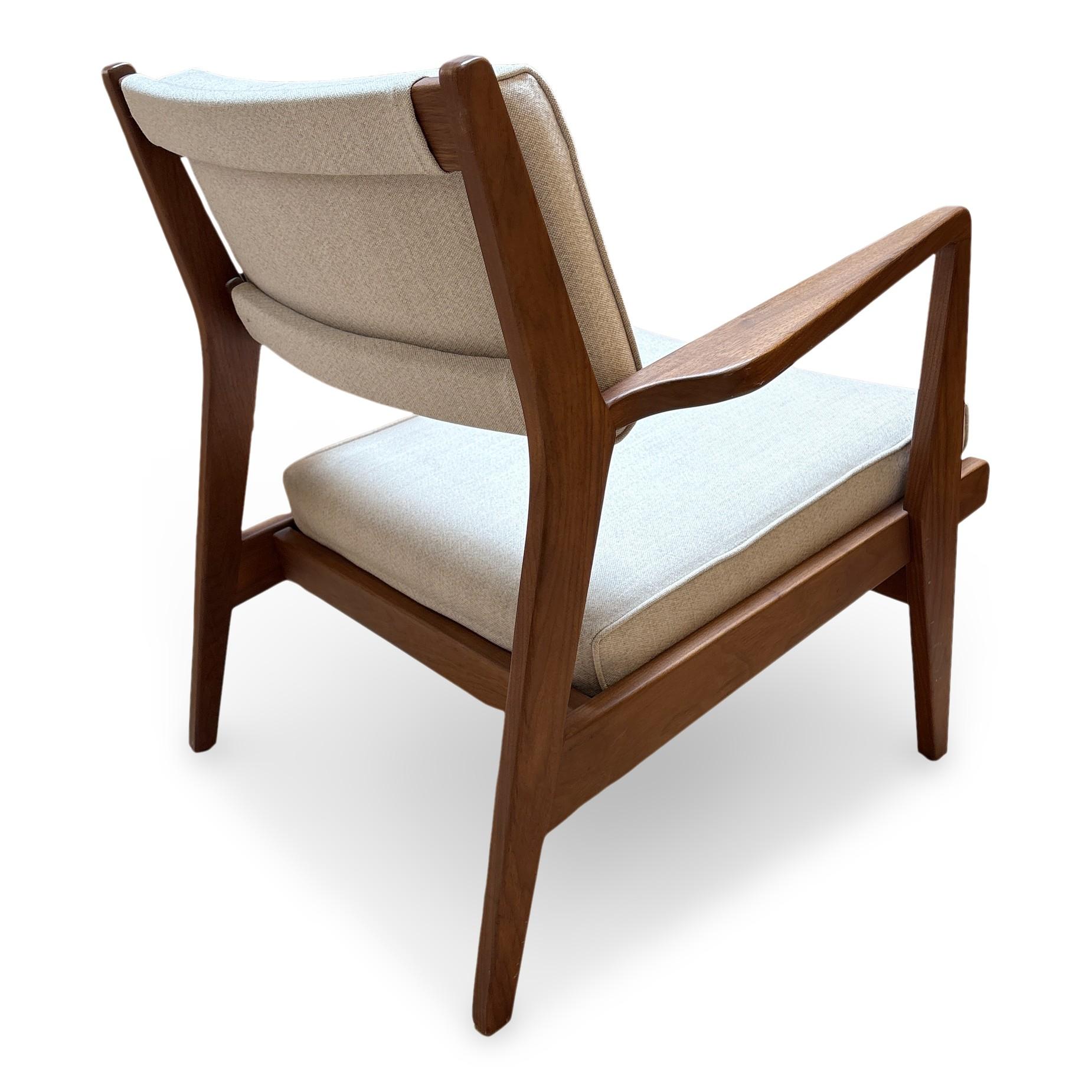 Tissu Chaise longue en noyer 