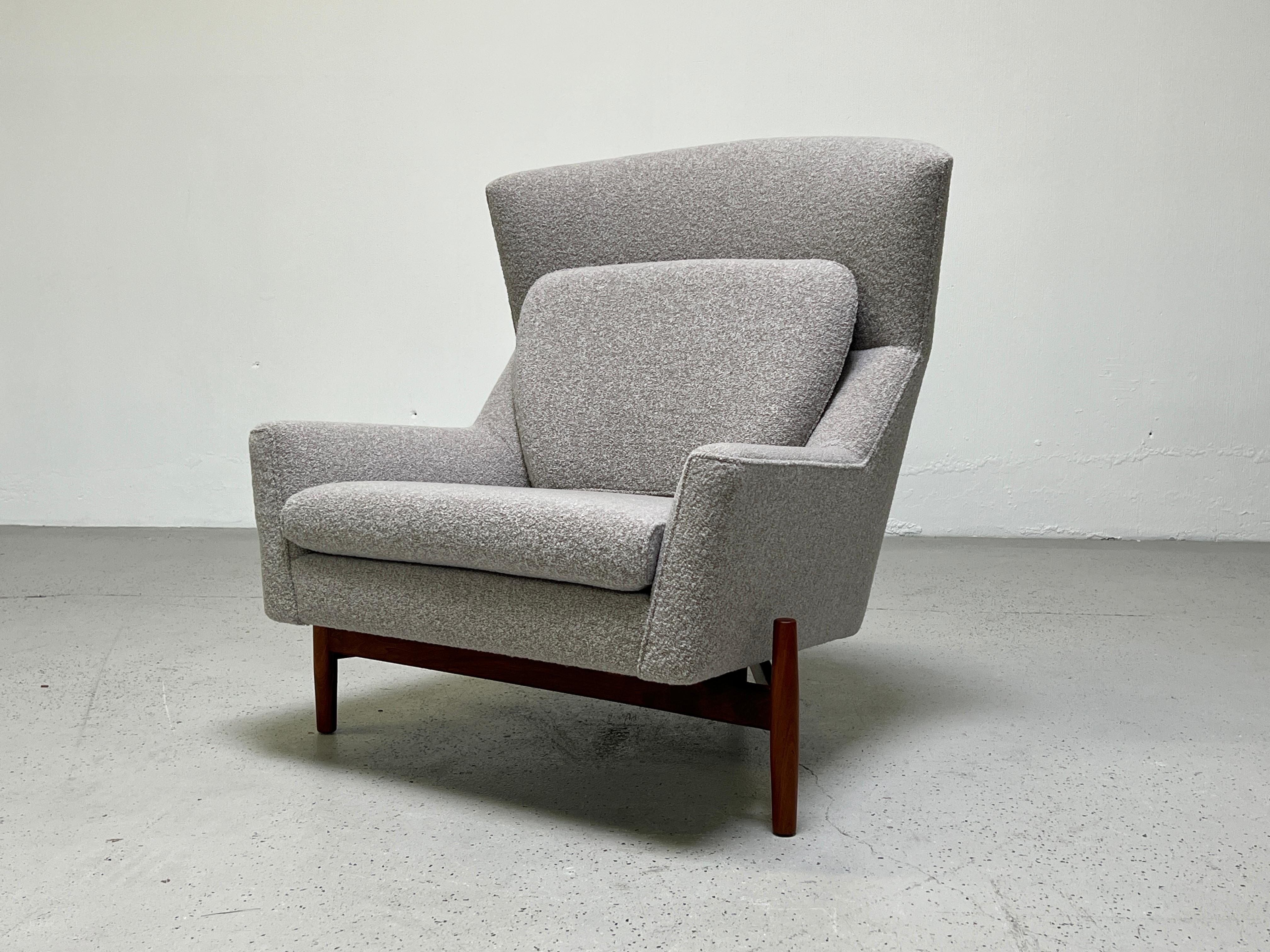Mid-20th Century Jens Risom Large Lounge Chair 