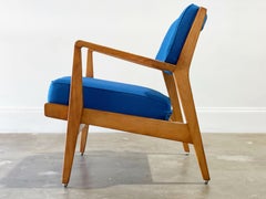 Jens Risom Lounge Chair - Early and Rare in Maple - Model U430 Low Arm Chair