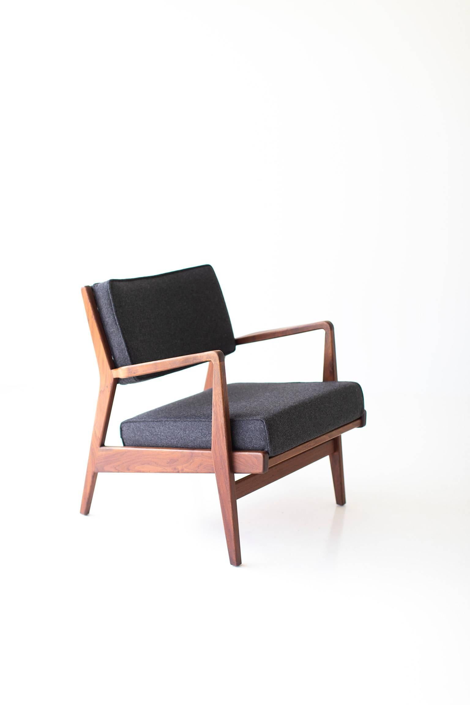 Wool Jens Risom Lounge Chair for Risom Design Inc.