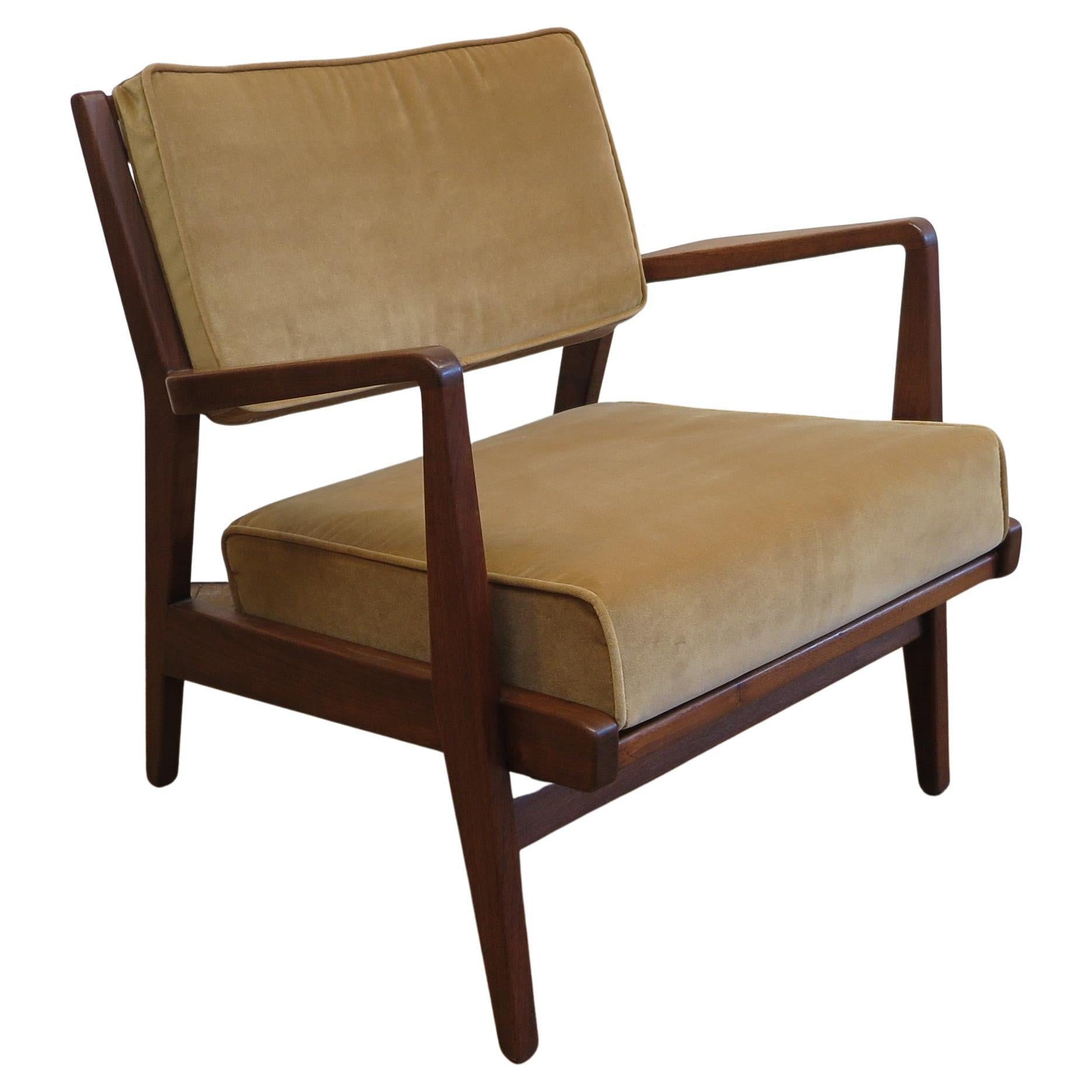 Jens Risom Lounge Chair Model U430 For Sale