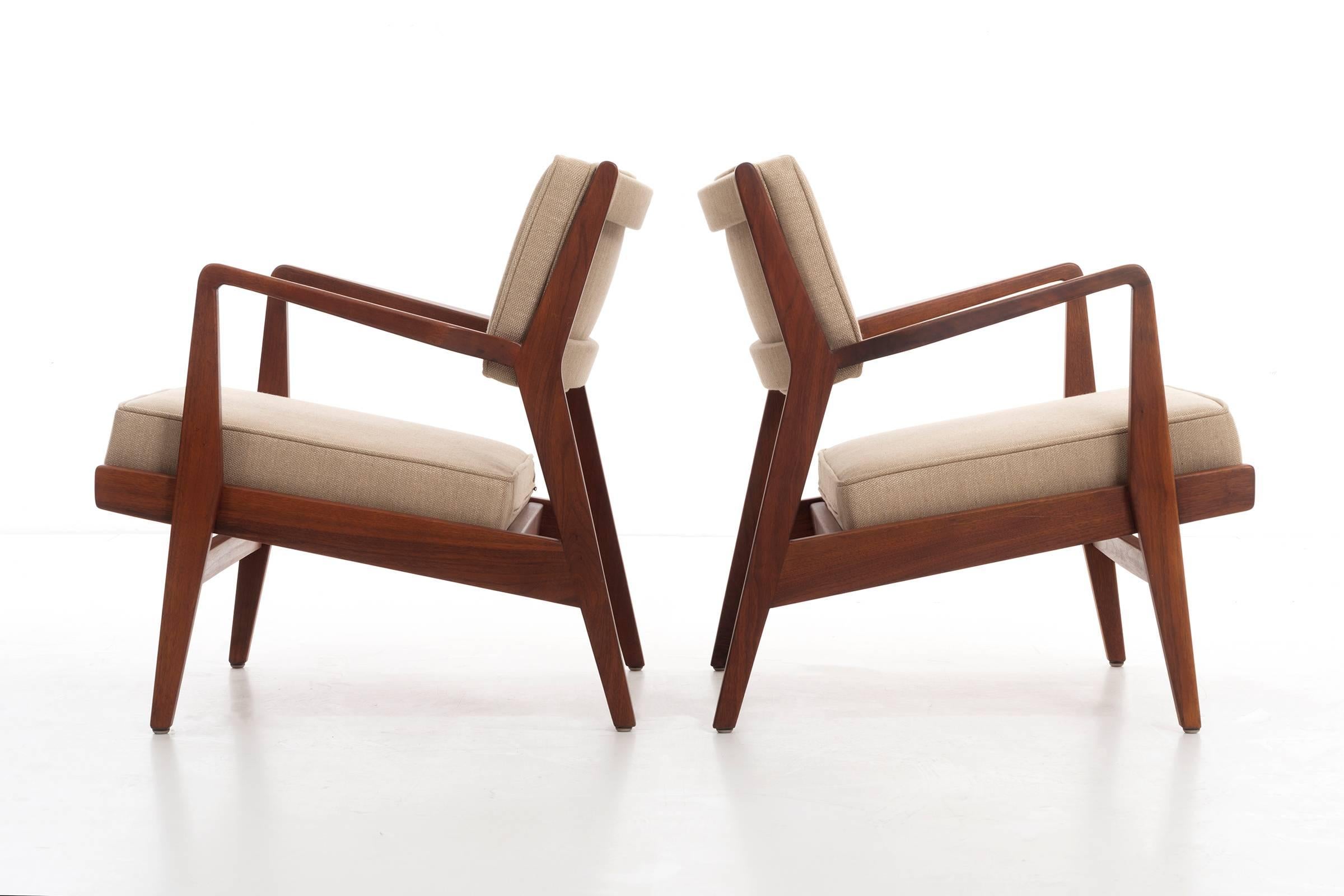 Mid-Century Modern Fauteuils de salon Jens Risom