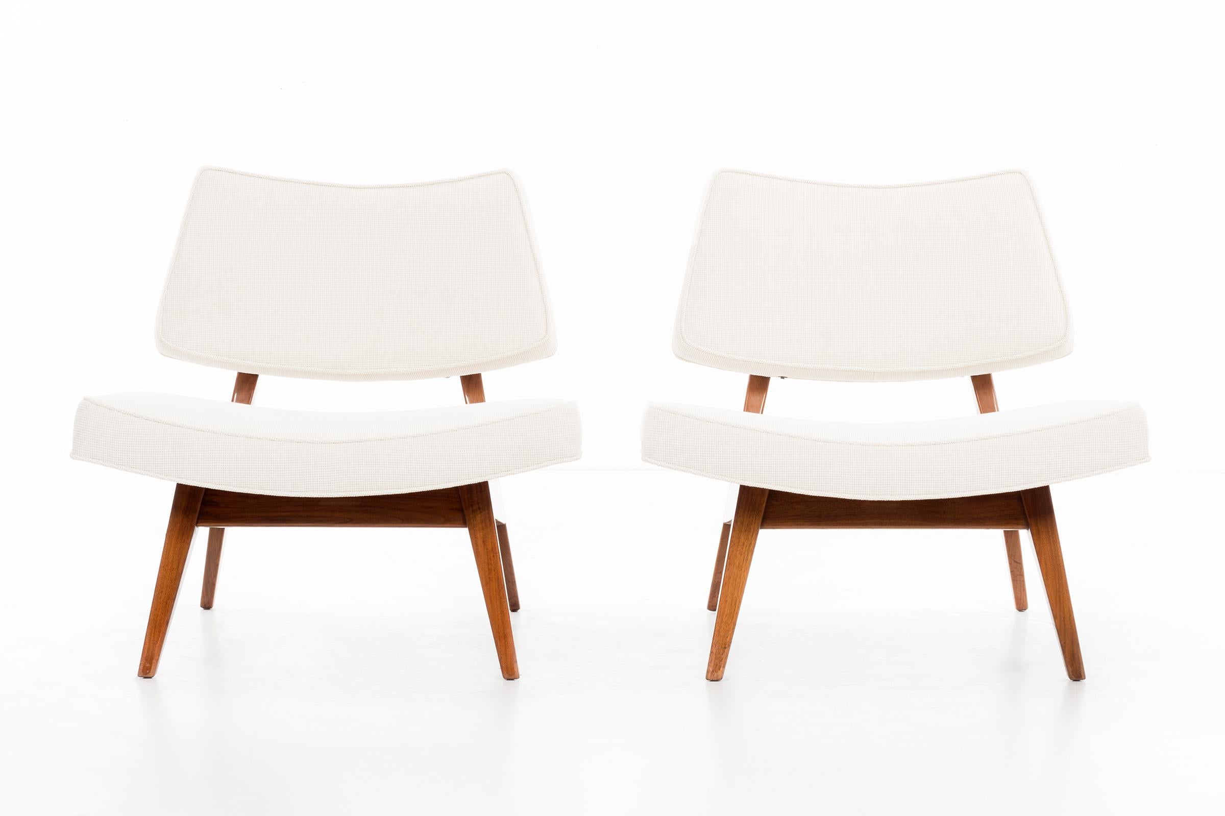 Mid-Century Modern Jens Risom Lounge Chairs