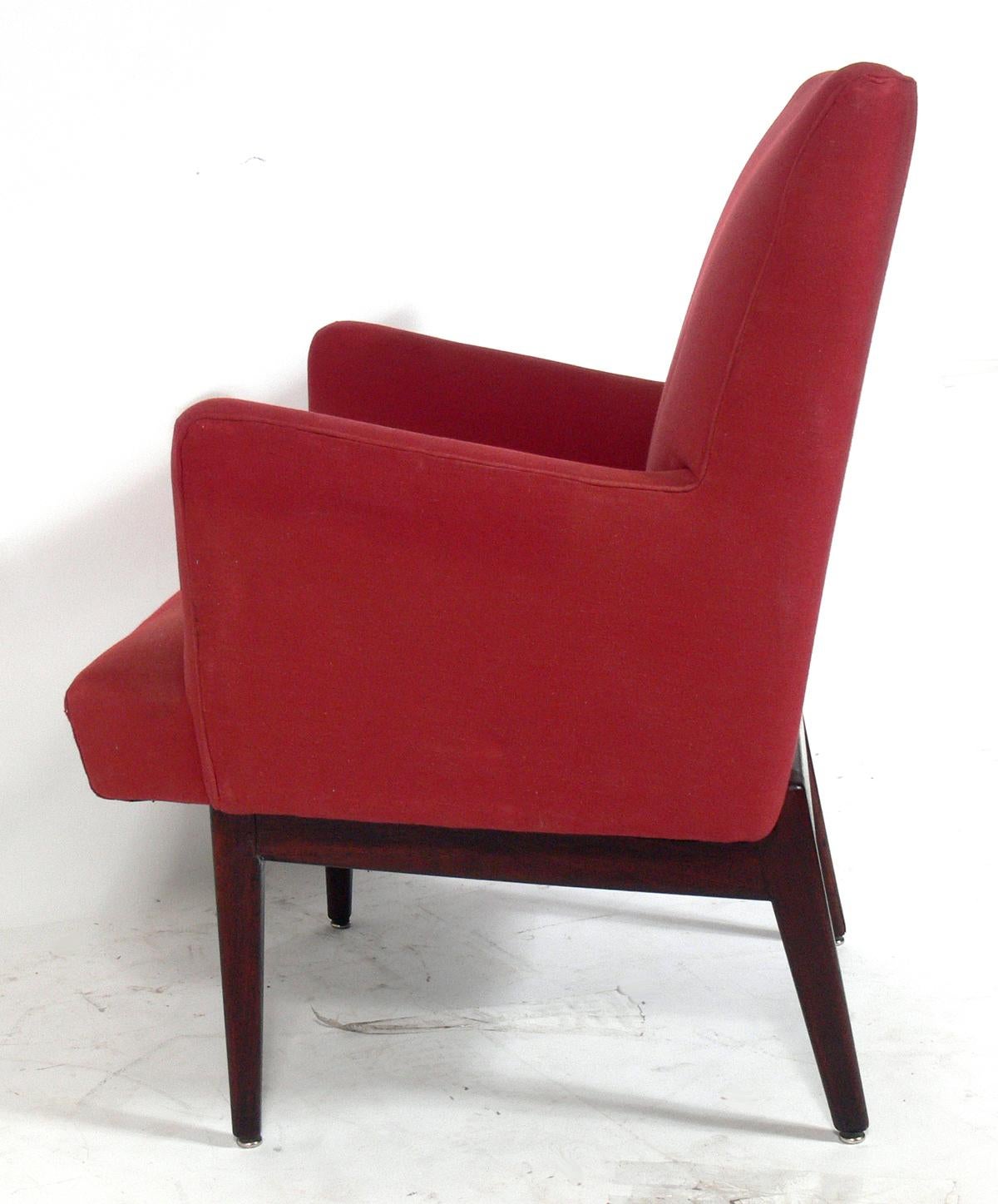 American Jens Risom Lounge Chairs For Sale