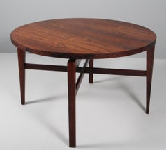 Jens Risom Lounge Table with "Floating" Top in Rosewood, 1960s, Denmark