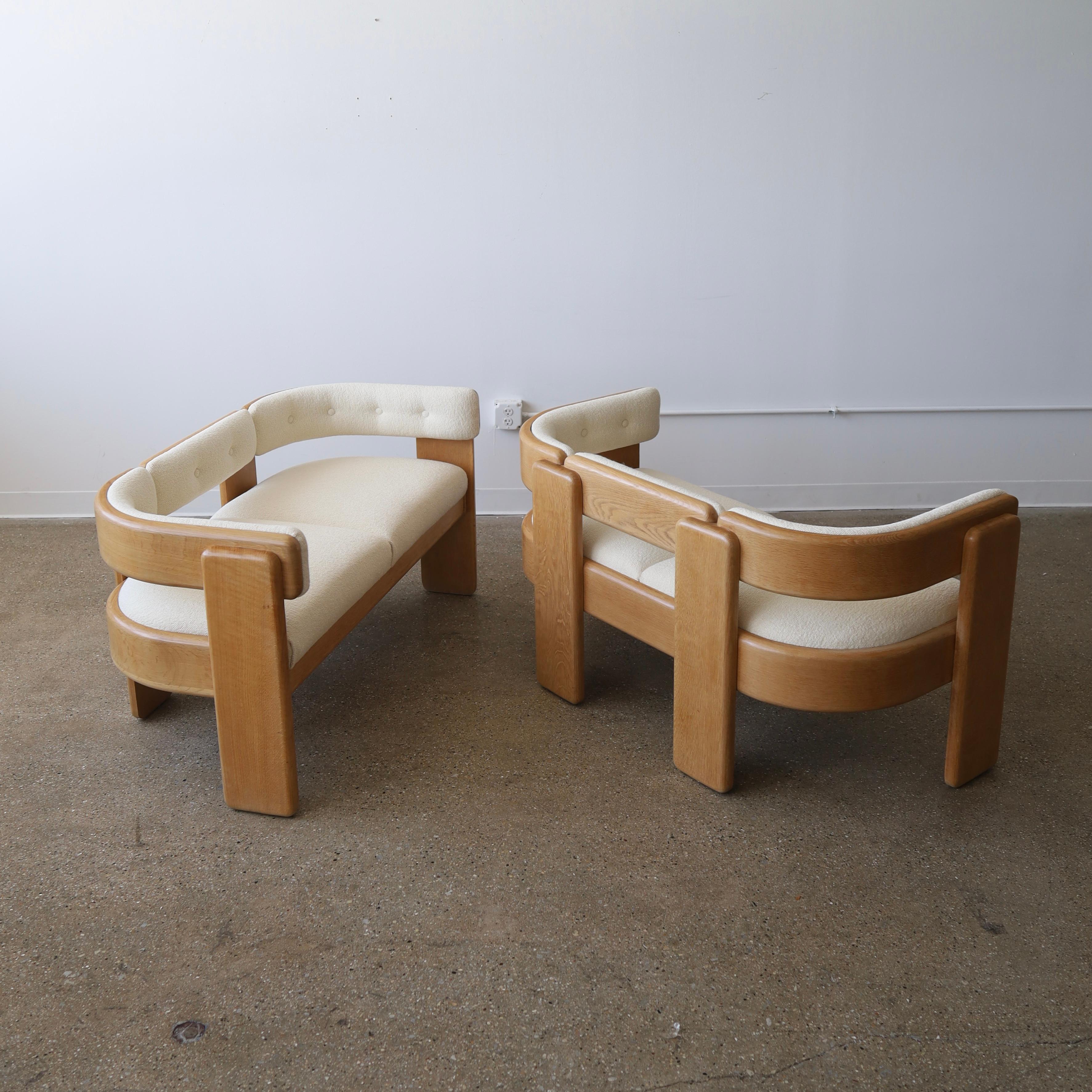 Jens Risom Loveseats, a pair For Sale 1