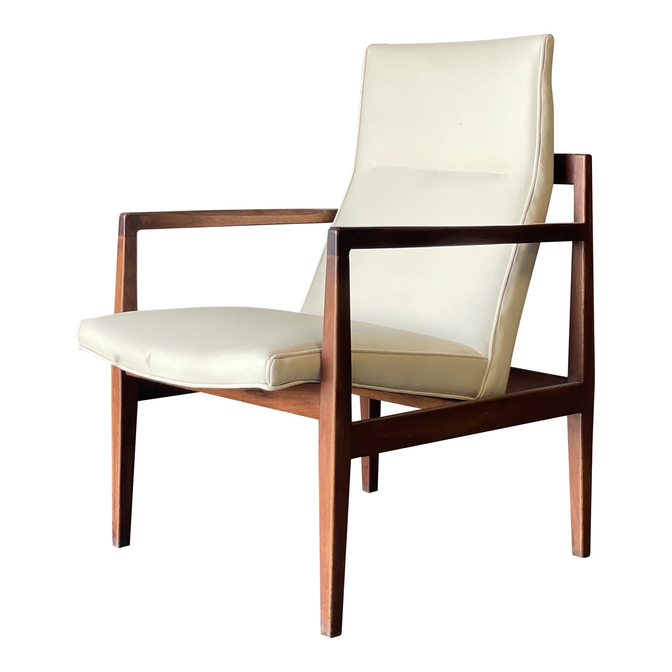 Jens Risom Mid Century Arm Chair For Sale
