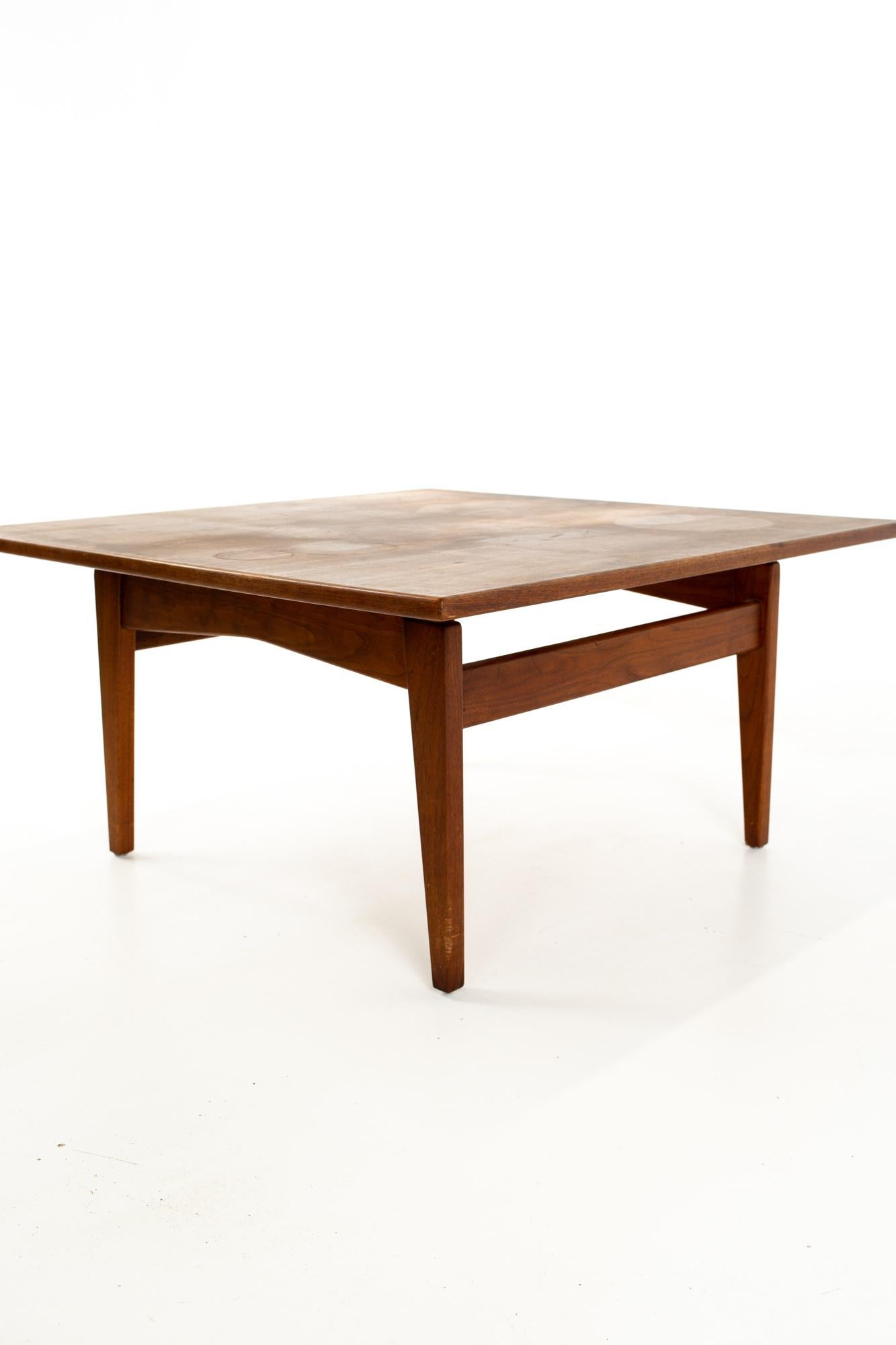 American Jens Risom Mid Century Coffee Table For Sale