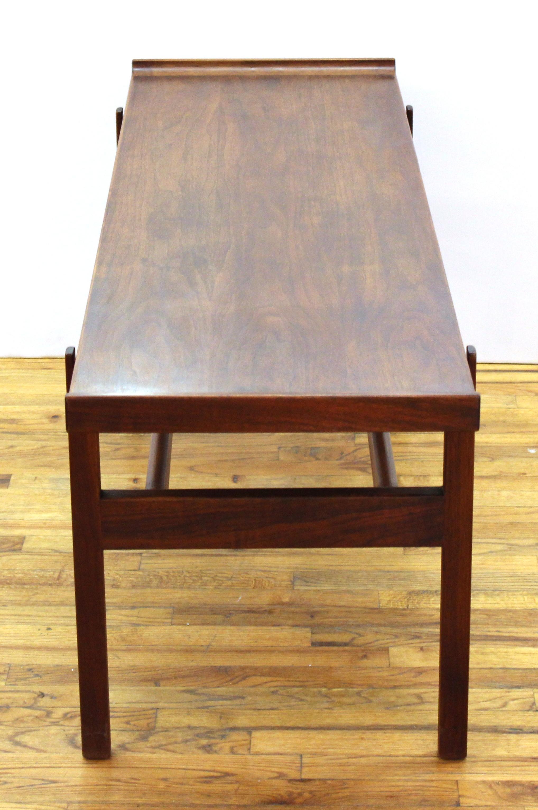 American Jens Risom Mid-Century Modern Coffee Table or Low Bench