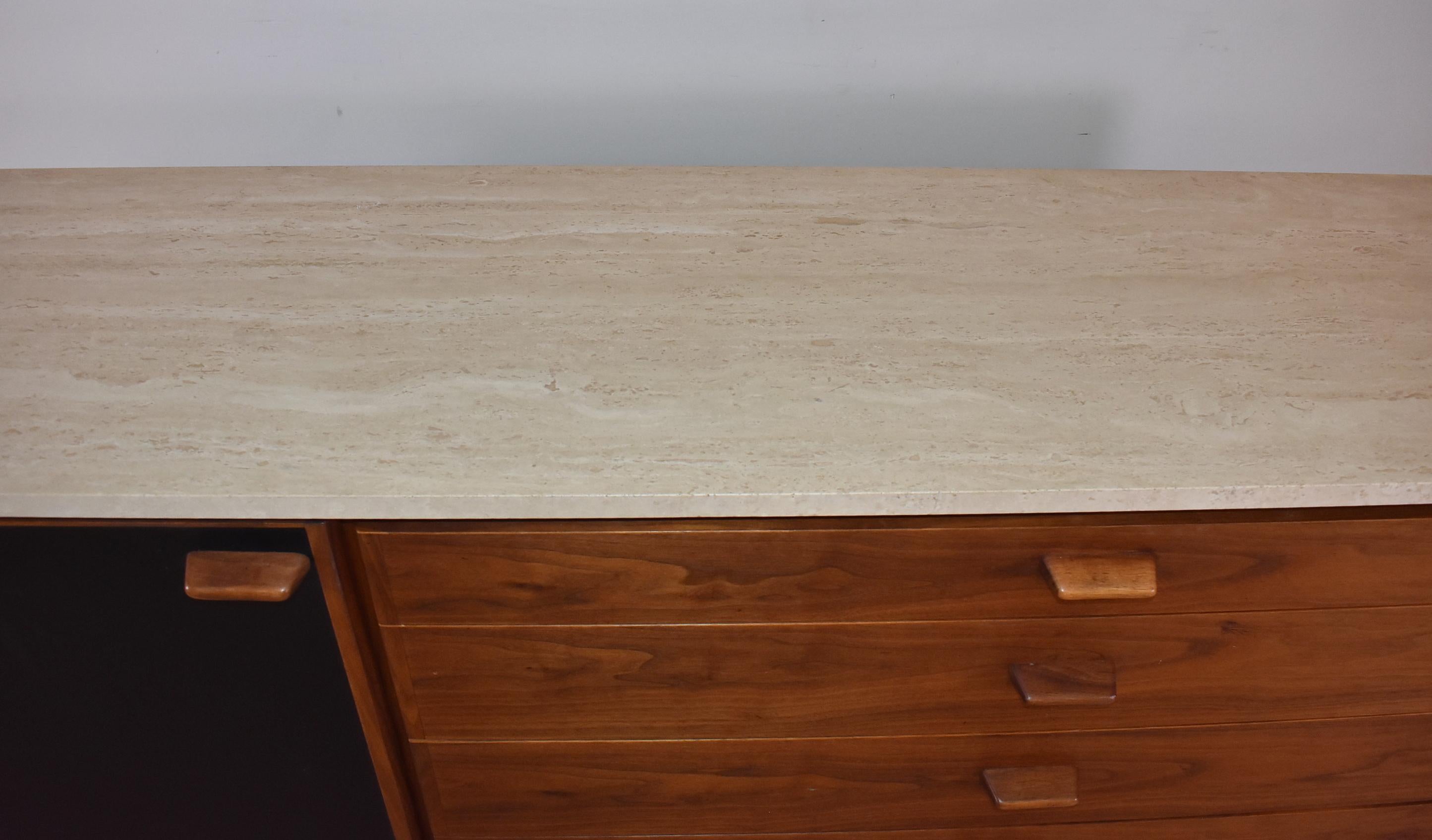 Credenza moderna di metà secolo di Jens Risom in vendita 2