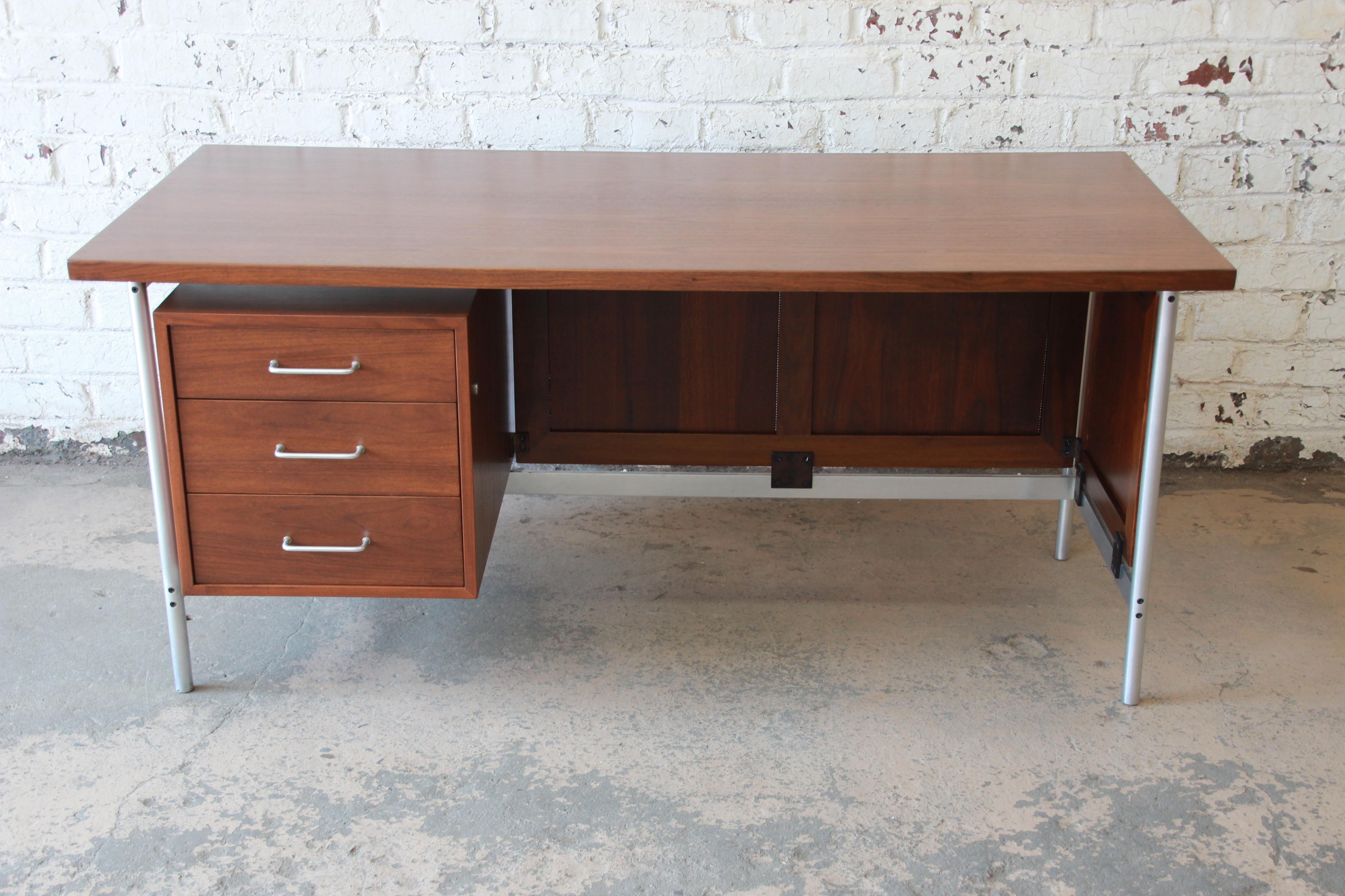 mid century executive desk