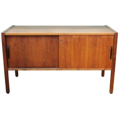 Jens Risom Mid-Century Modern Teak Credenza