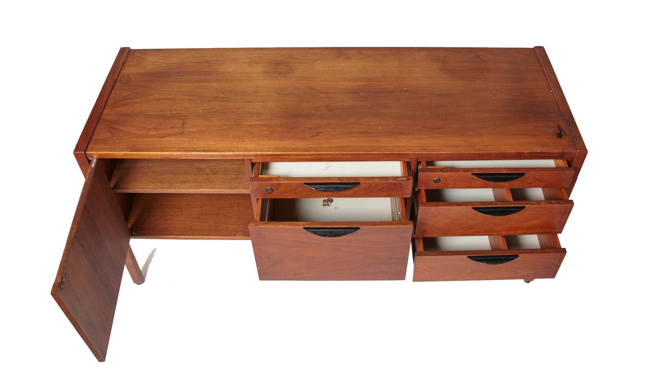 Mid-Century Modern Jens Risom Midcentury Office Credenza