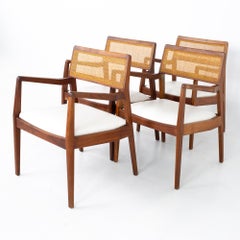 Jens Risom Mid Century Playboy Chairs, Set of 4