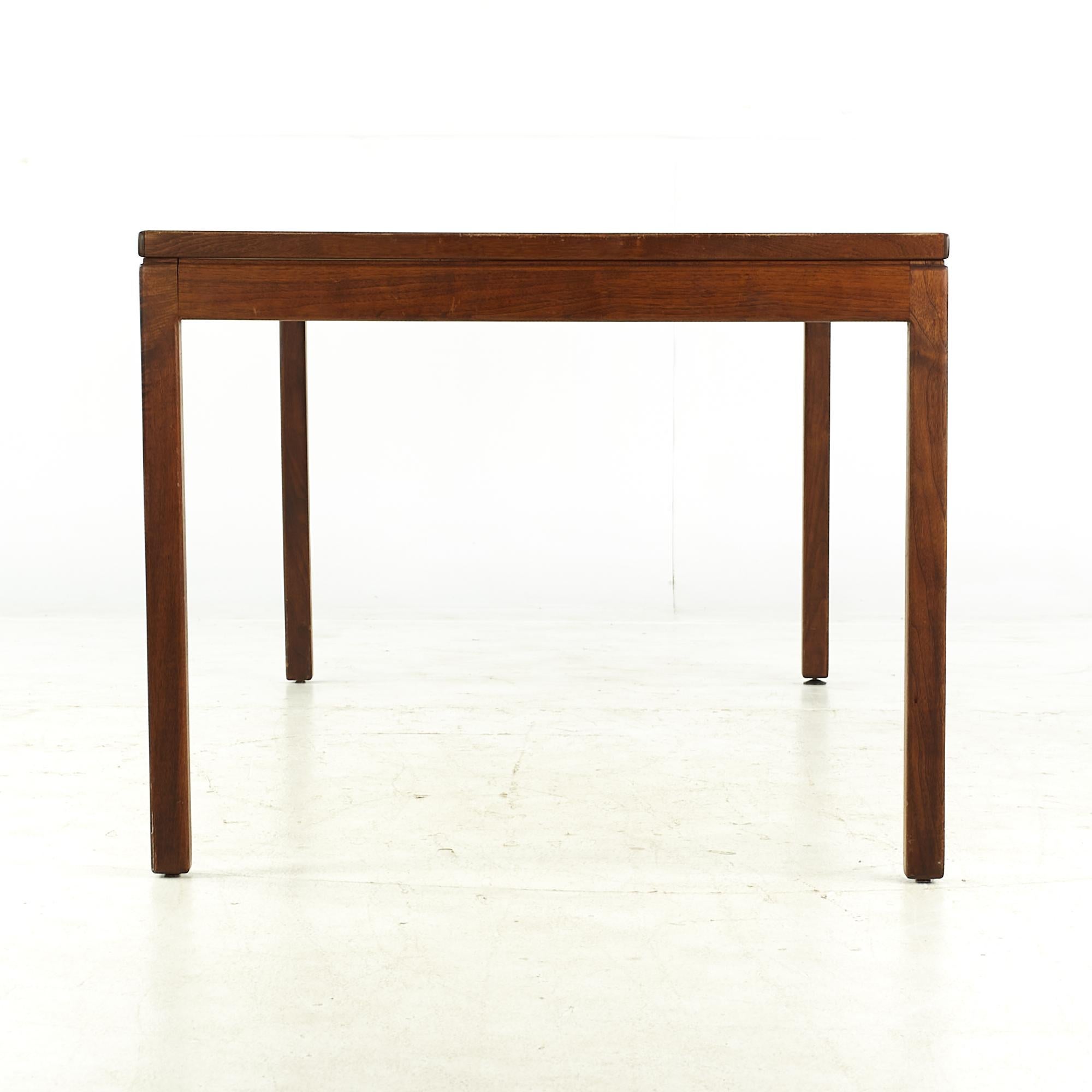 Mid-Century Modern Jens Risom Midcentury Walnut and Formica Top Writing Desk For Sale