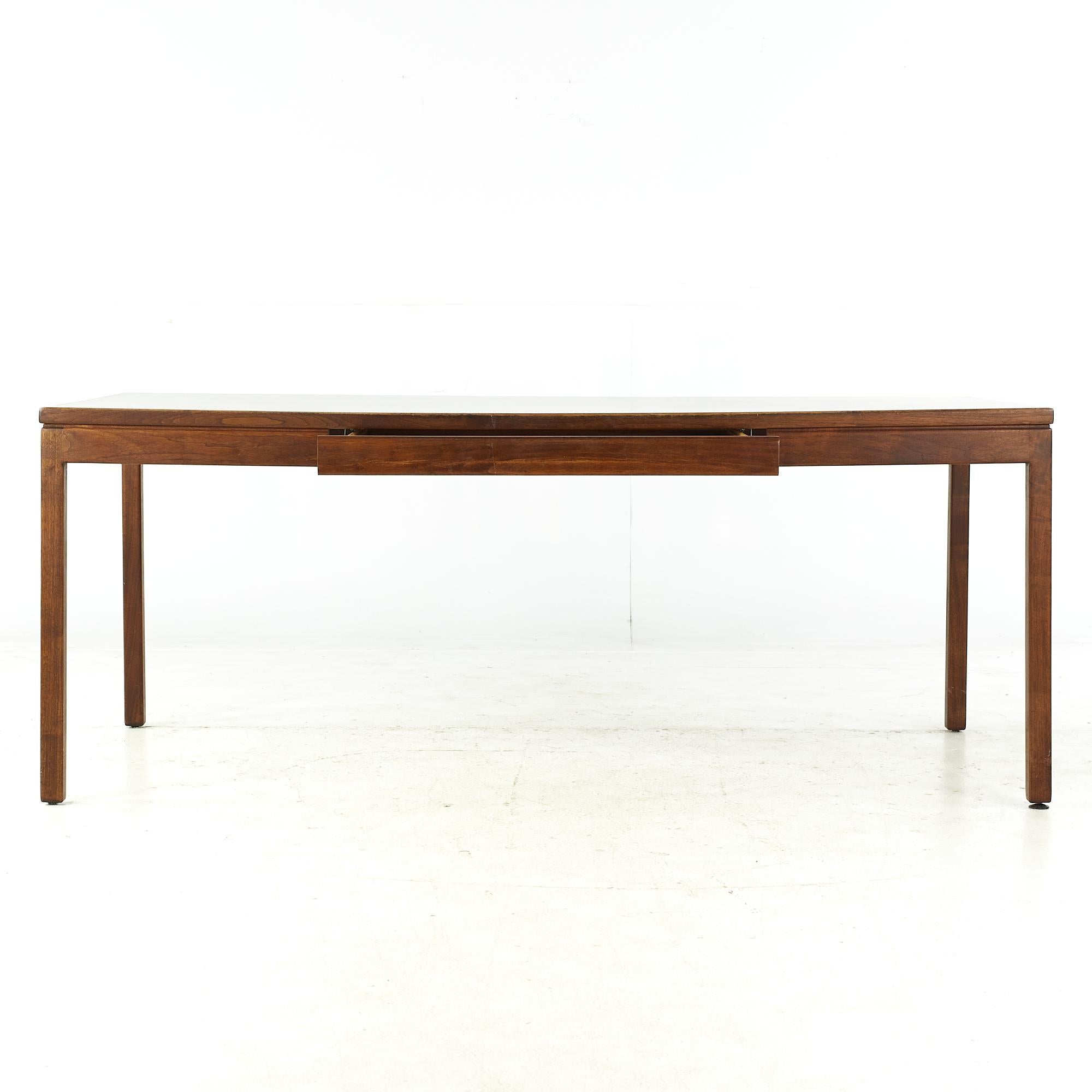 Jens Risom Midcentury Walnut and Formica Top Writing Desk For Sale 1