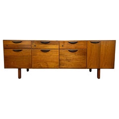 Jens Risom Mid-Century Walnut Executive Credenza Circa 1960s