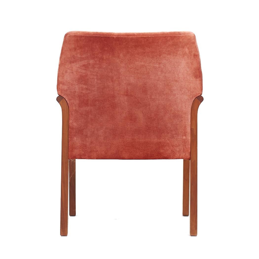 Chaises longues en noyer du milieu du siècle de Jens Risom - Paire en vente 1