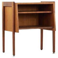 Jens Risom Midcentury Walnut Nightstand