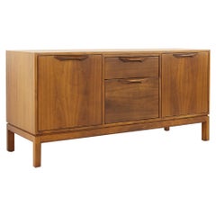 Jens Risom Mid Century Walnut Sideboard Credenza